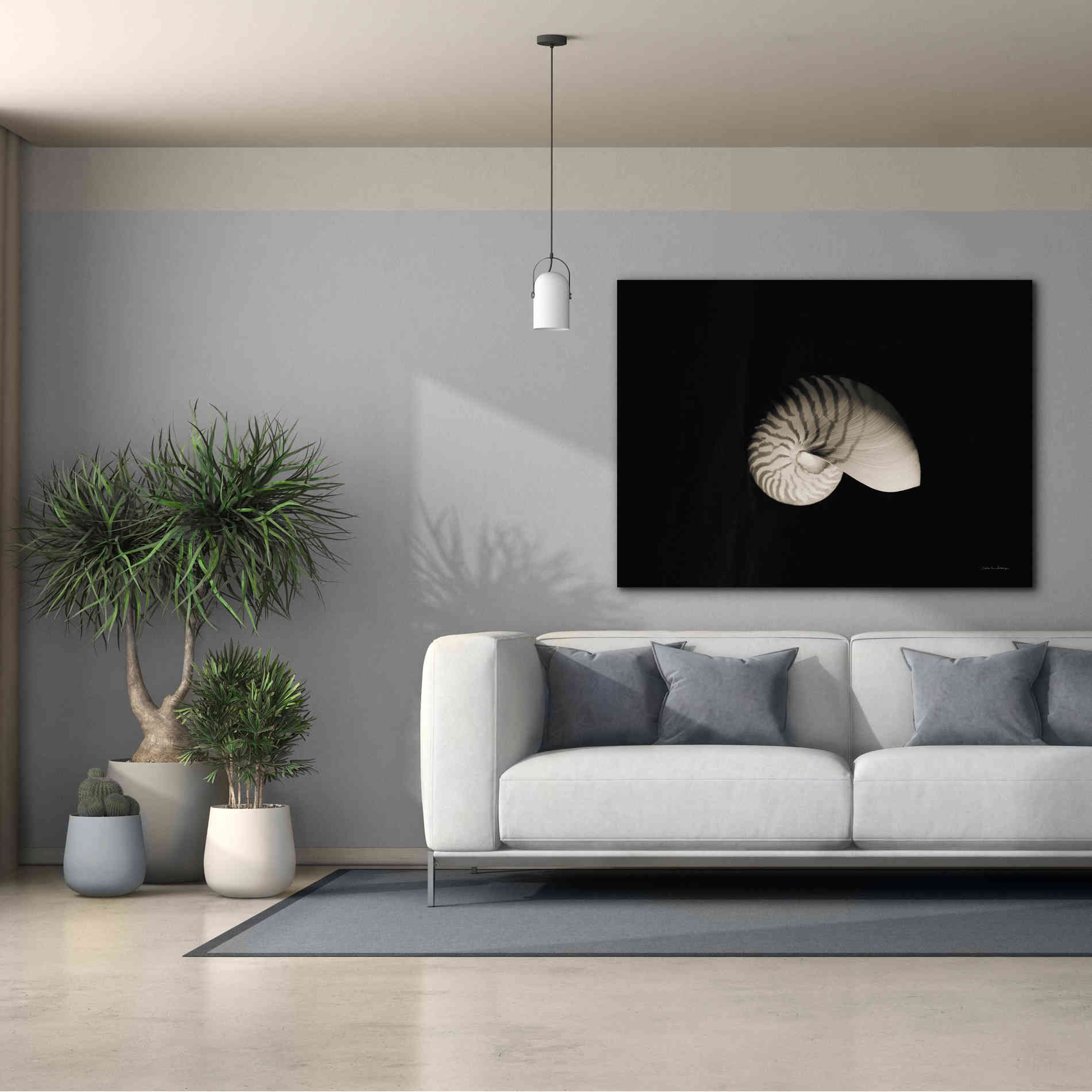 'Nautilus I' by Debra Van Swearingen, Canvas Wall Art,54 x 40