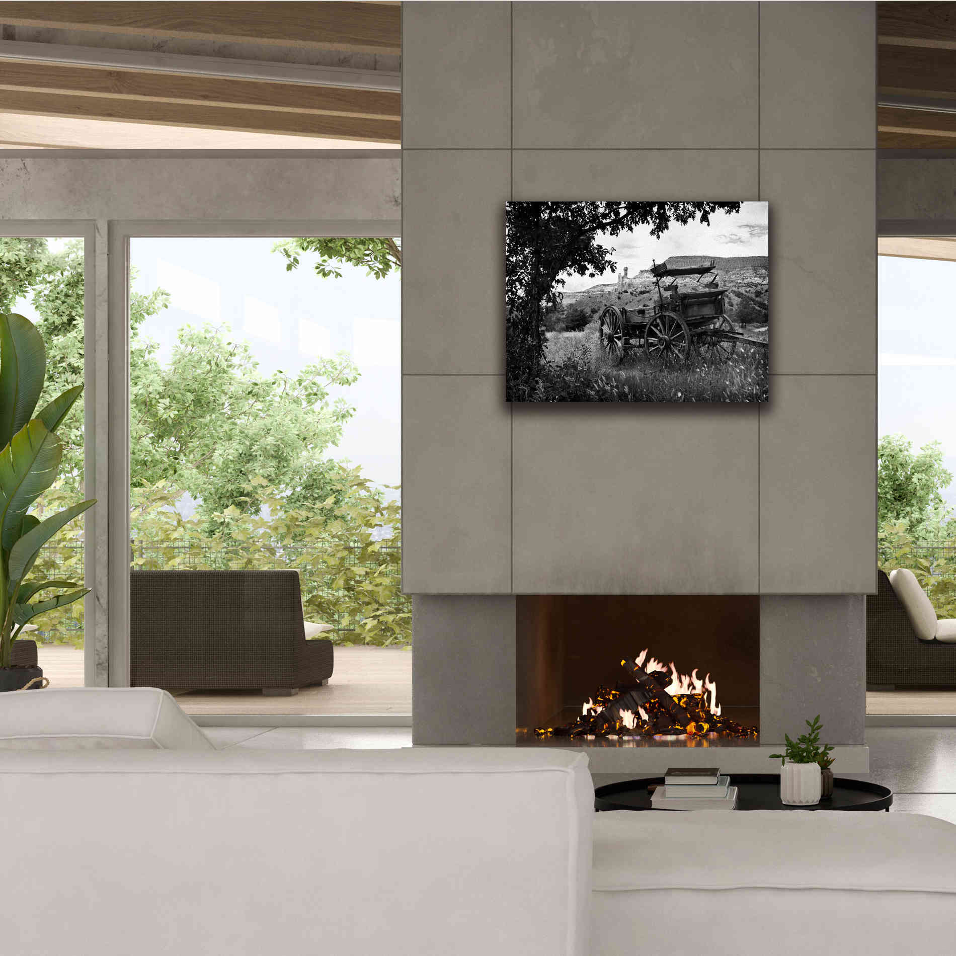 'The Old Southwest' by Debra Van Swearingen, Canvas Wall Art,34 x 26