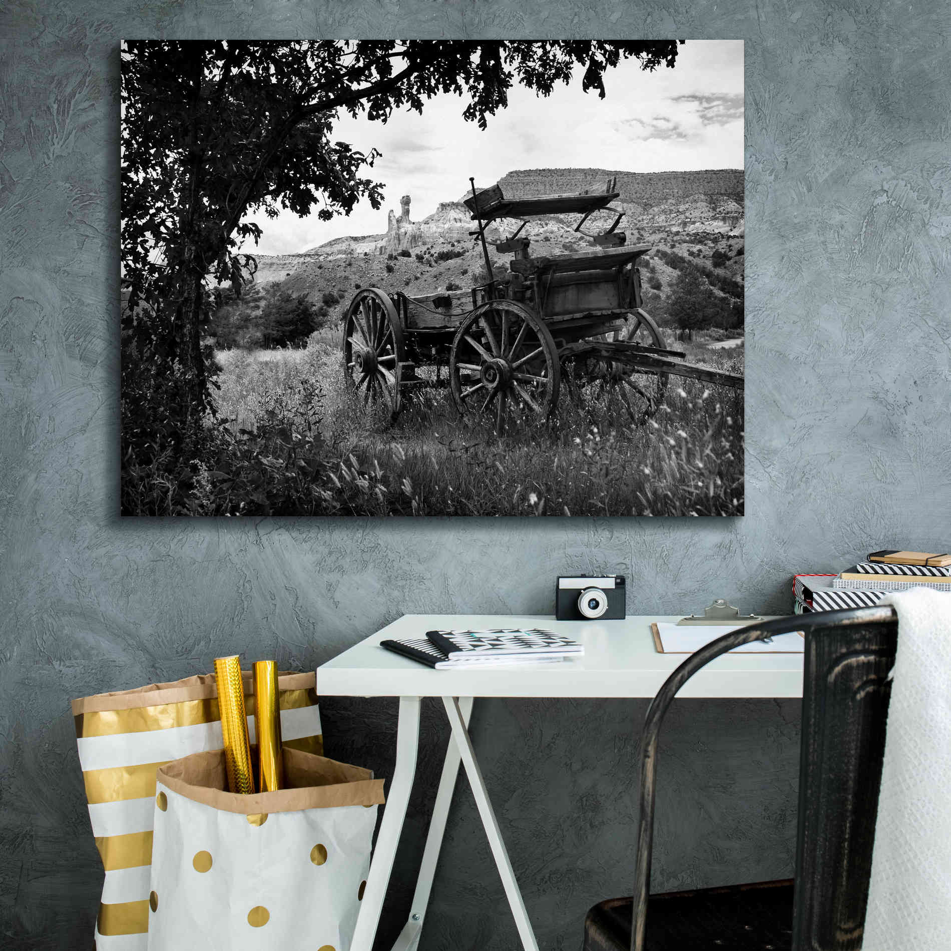 'The Old Southwest' by Debra Van Swearingen, Canvas Wall Art,34 x 26