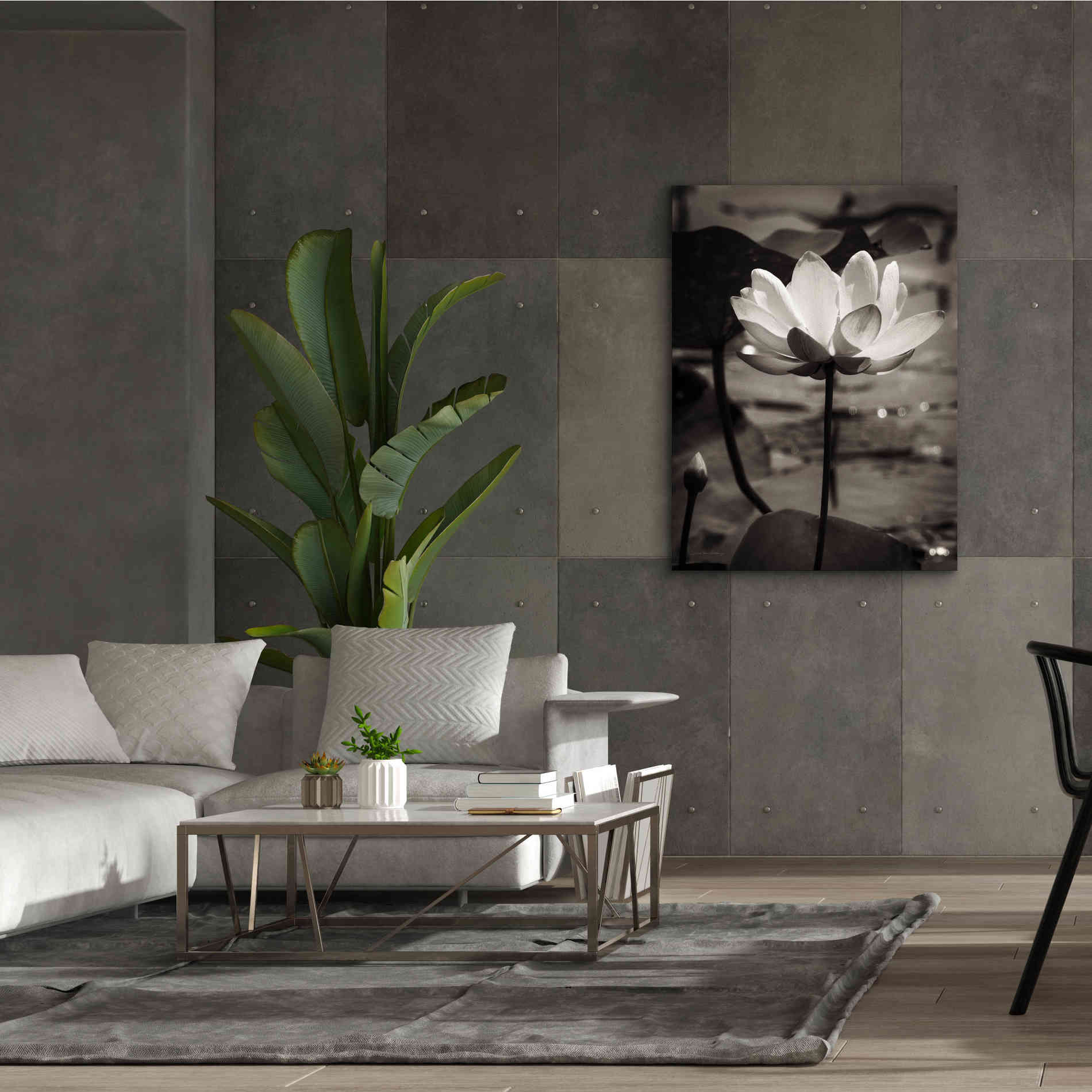 'Lotus Flower IX' by Debra Van Swearingen, Canvas Wall Art,40 x 54
