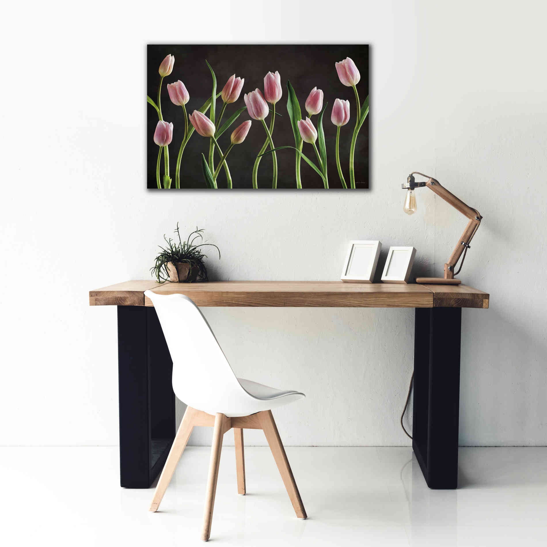 'Spring Tulips IX' by Debra Van Swearingen, Canvas Wall Art,40 x 26