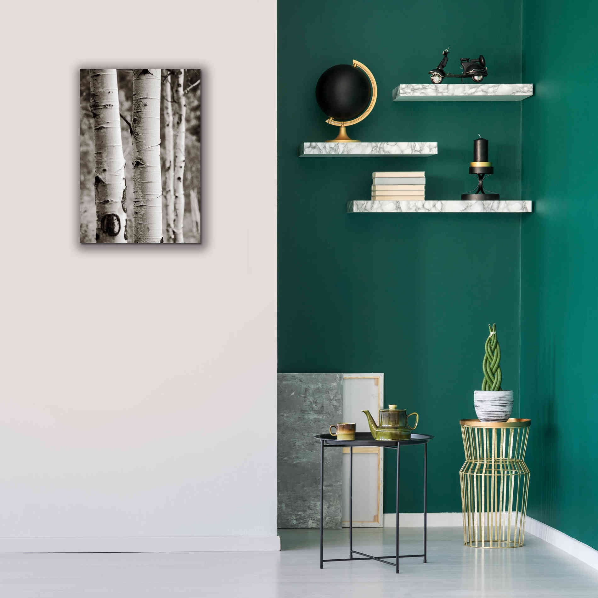 'Aspens I' by Debra Van Swearingen, Canvas Wall Art,18 x 26