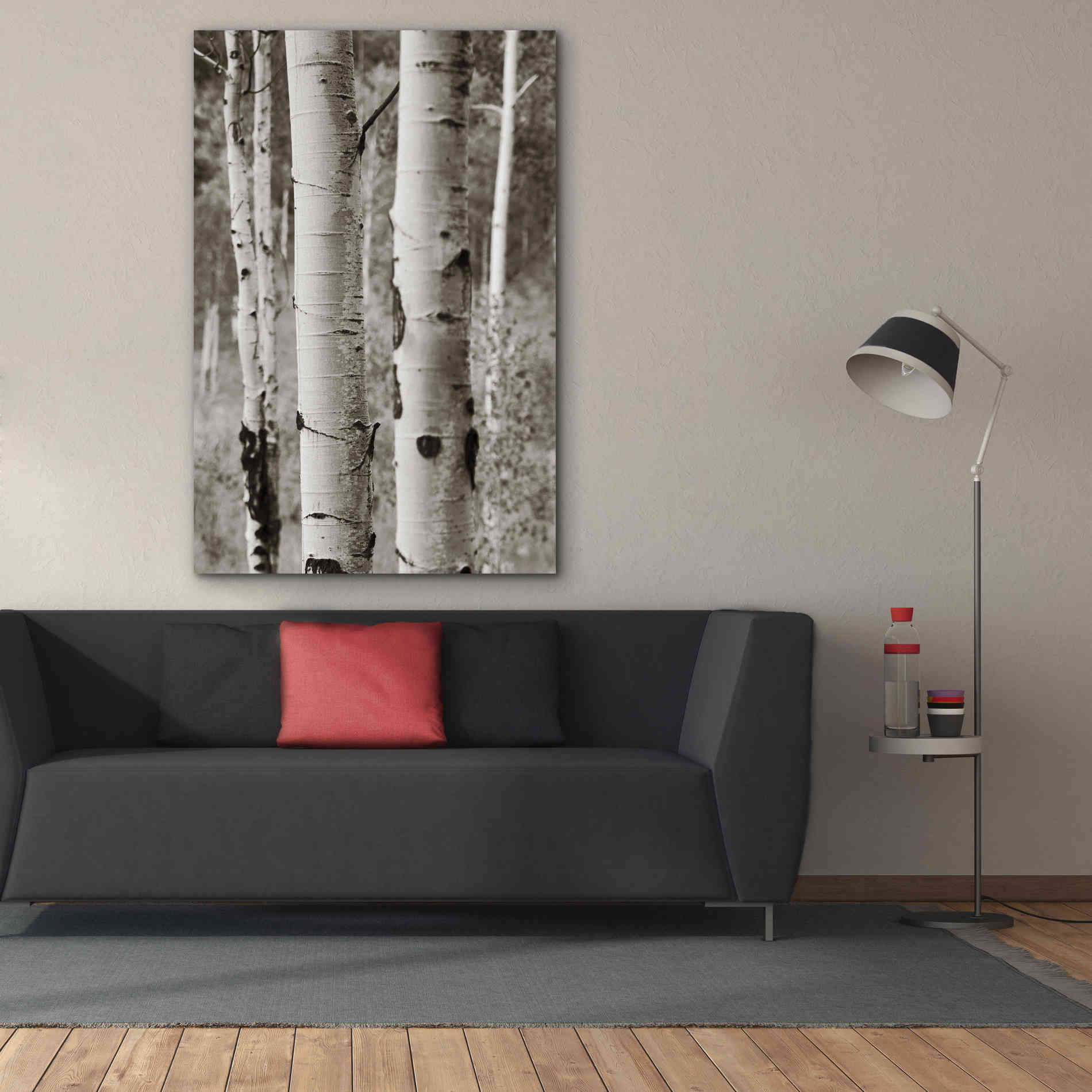'Aspens II' by Debra Van Swearingen, Canvas Wall Art,40 x 60