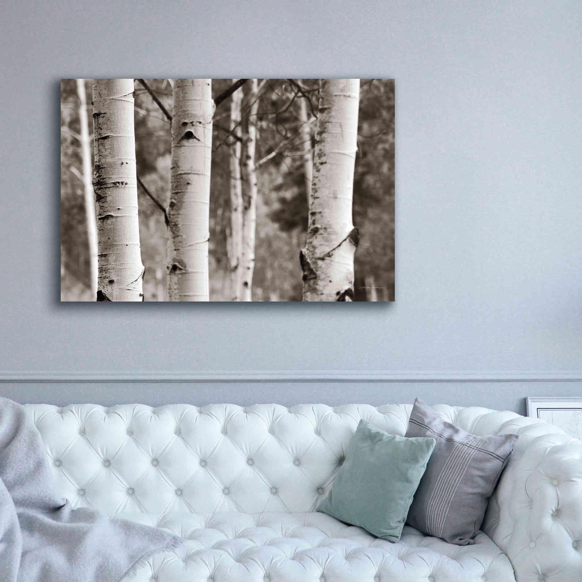 'Aspens IV' by Debra Van Swearingen, Canvas Wall Art,60 x 40