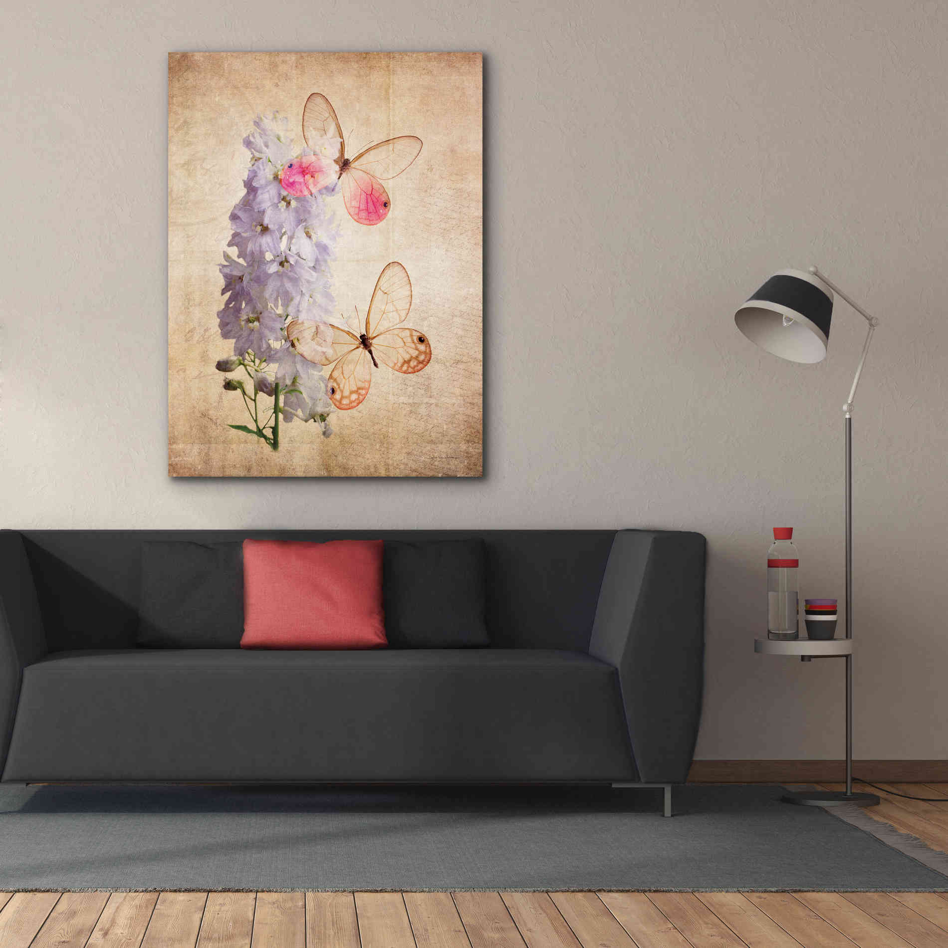 'Butterfly Botanical I' by Debra Van Swearingen, Canvas Wall Art,40 x 54