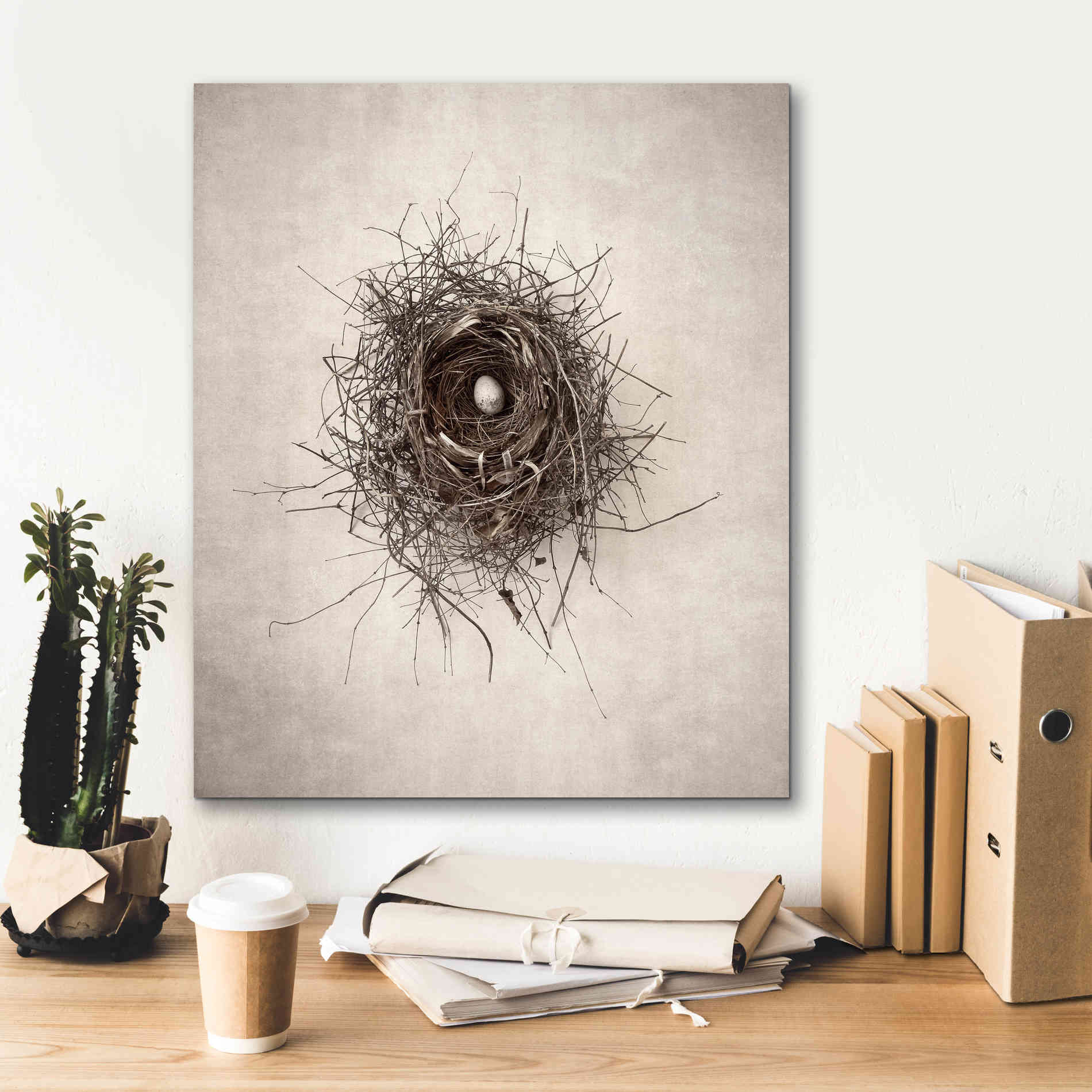 'Nest I' by Debra Van Swearingen, Canvas Wall Art,20 x 24