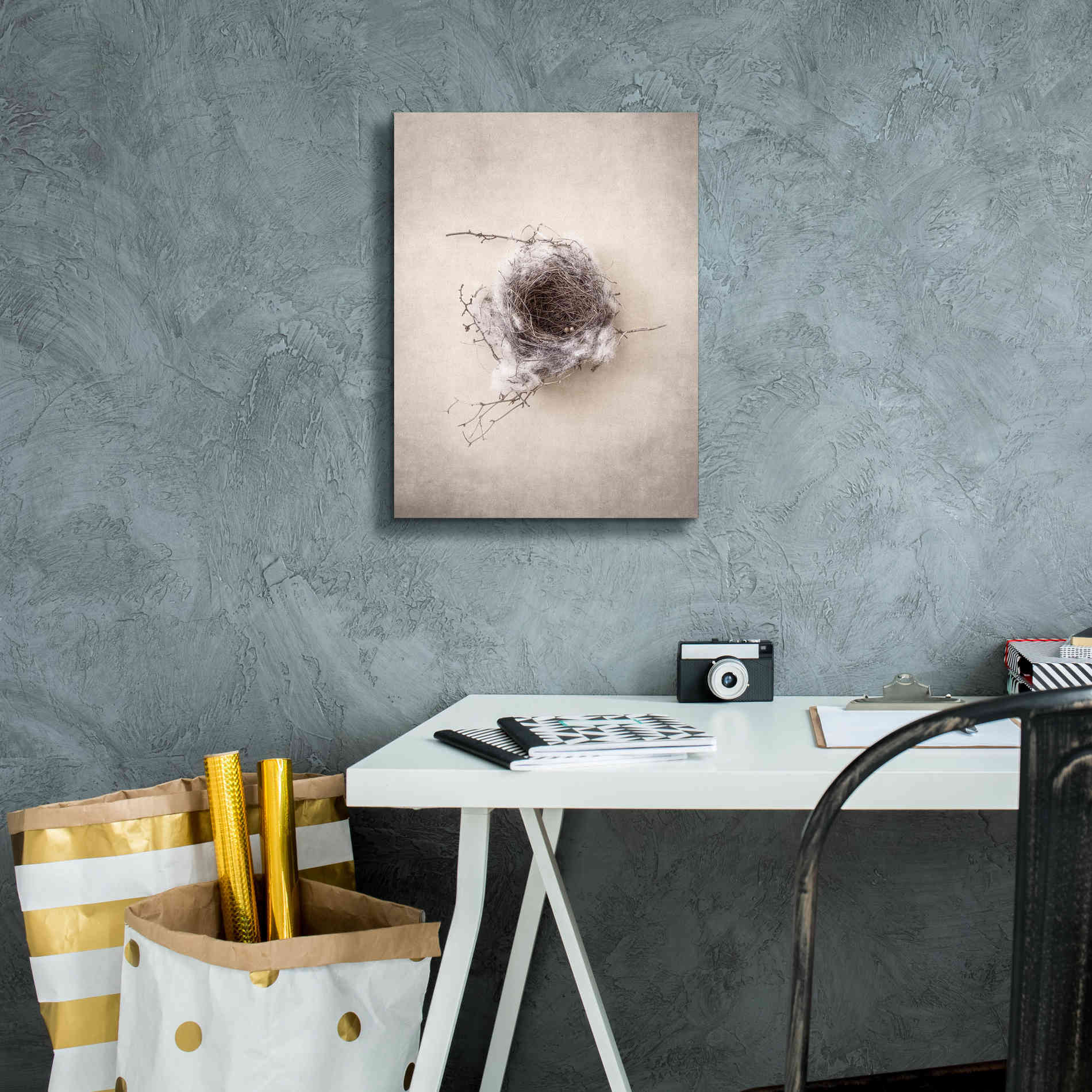 'Nest III' by Debra Van Swearingen, Canvas Wall Art,12 x 16