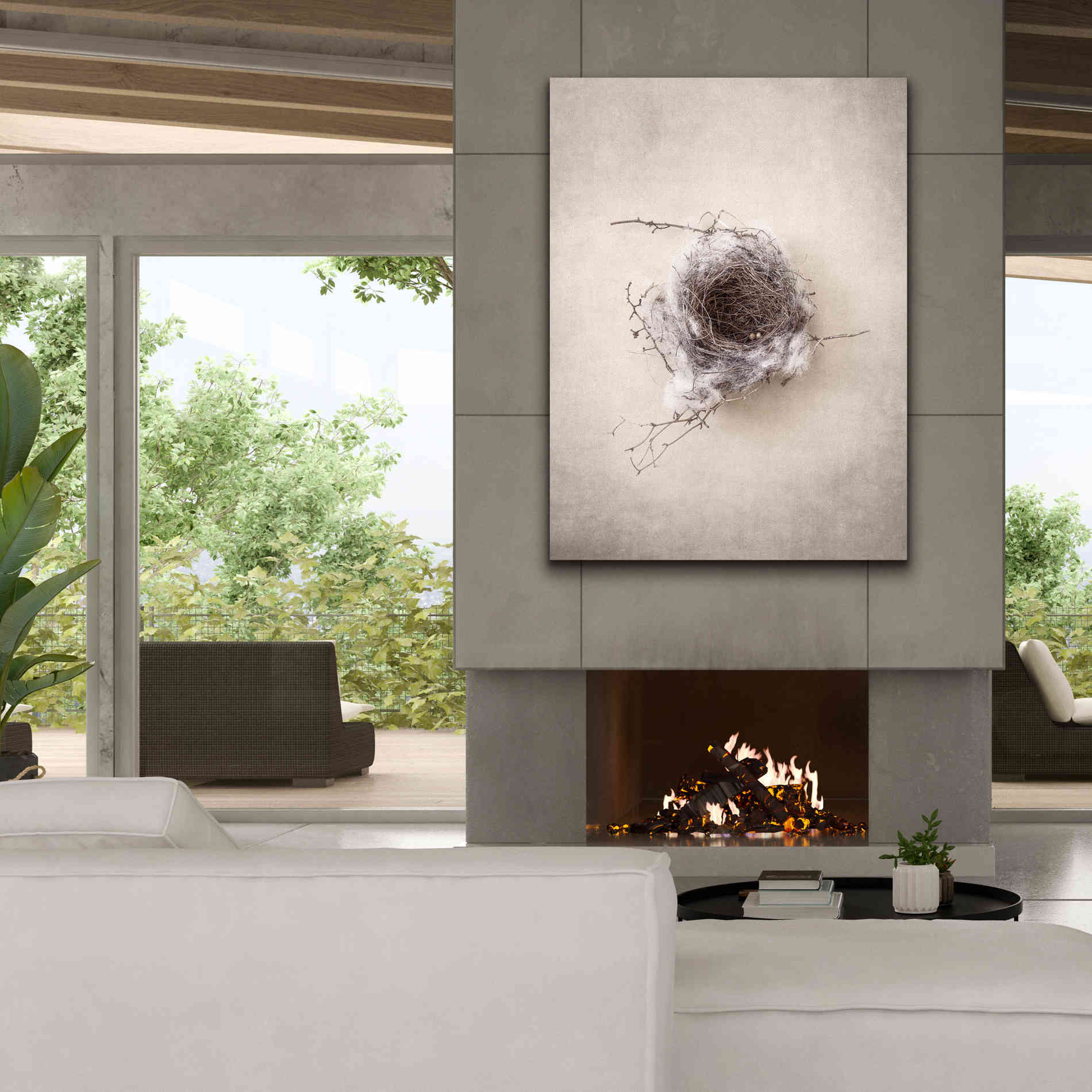 'Nest III' by Debra Van Swearingen, Canvas Wall Art,40 x 54