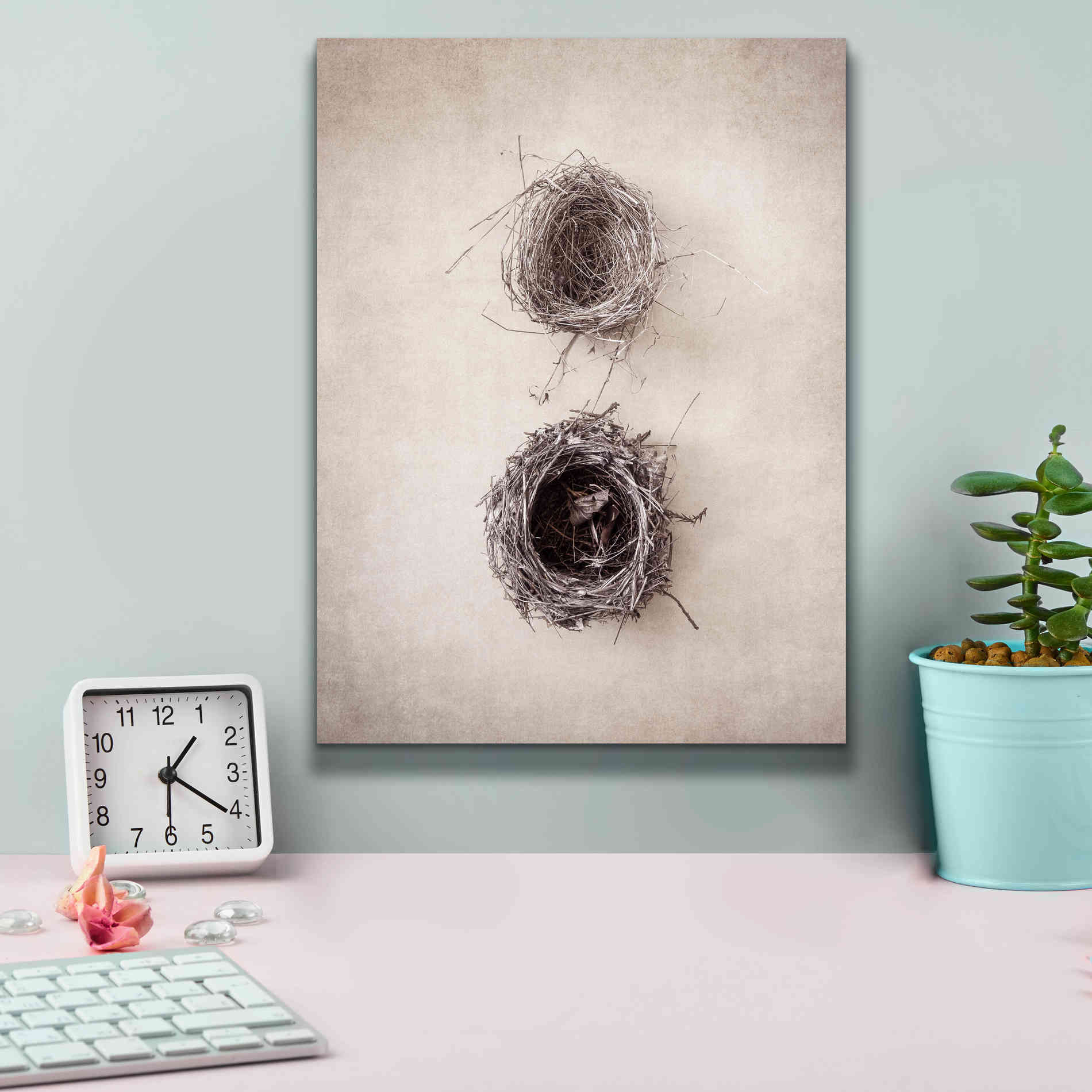 'Nest IV' by Debra Van Swearingen, Canvas Wall Art,12 x 16