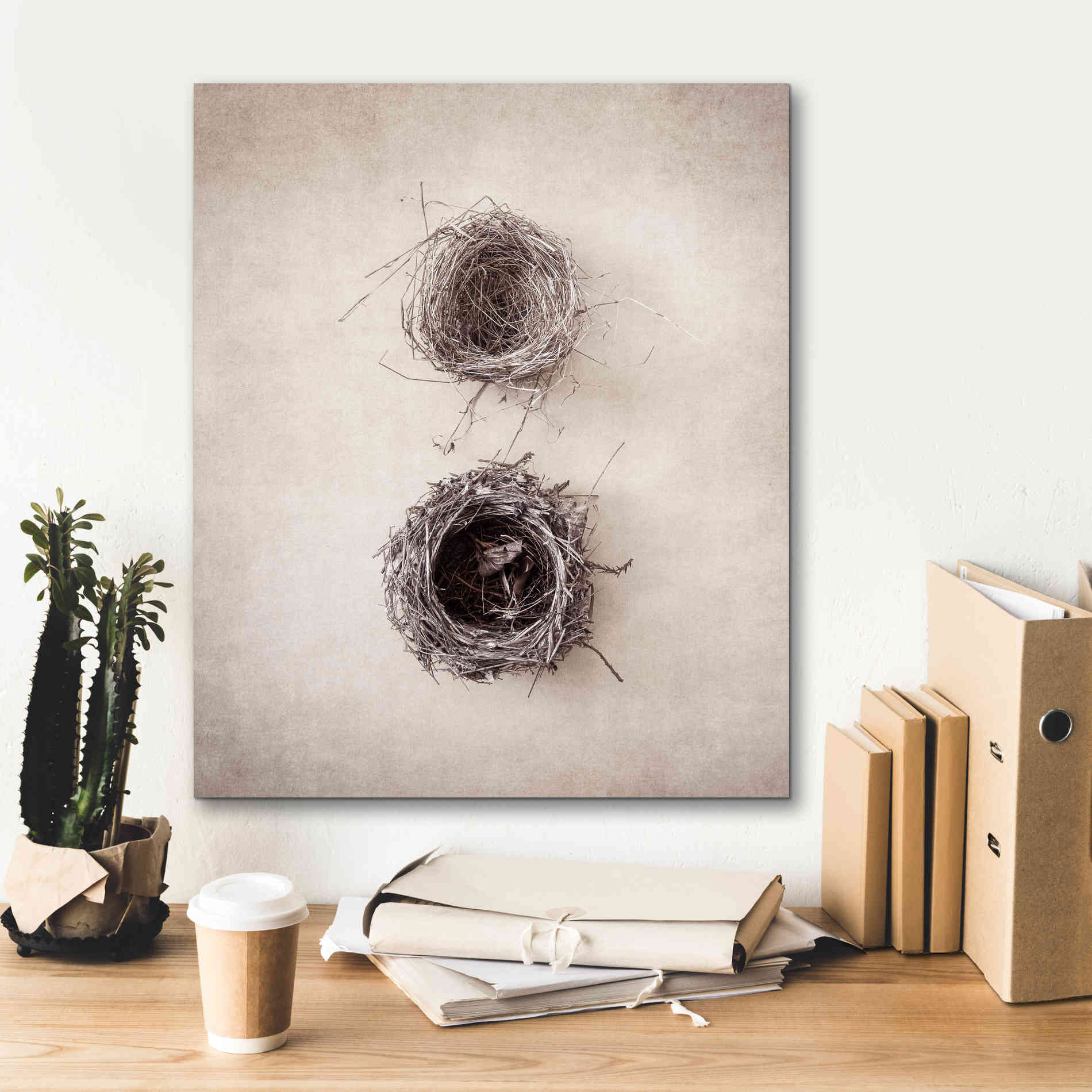 'Nest IV' by Debra Van Swearingen, Canvas Wall Art,20 x 24