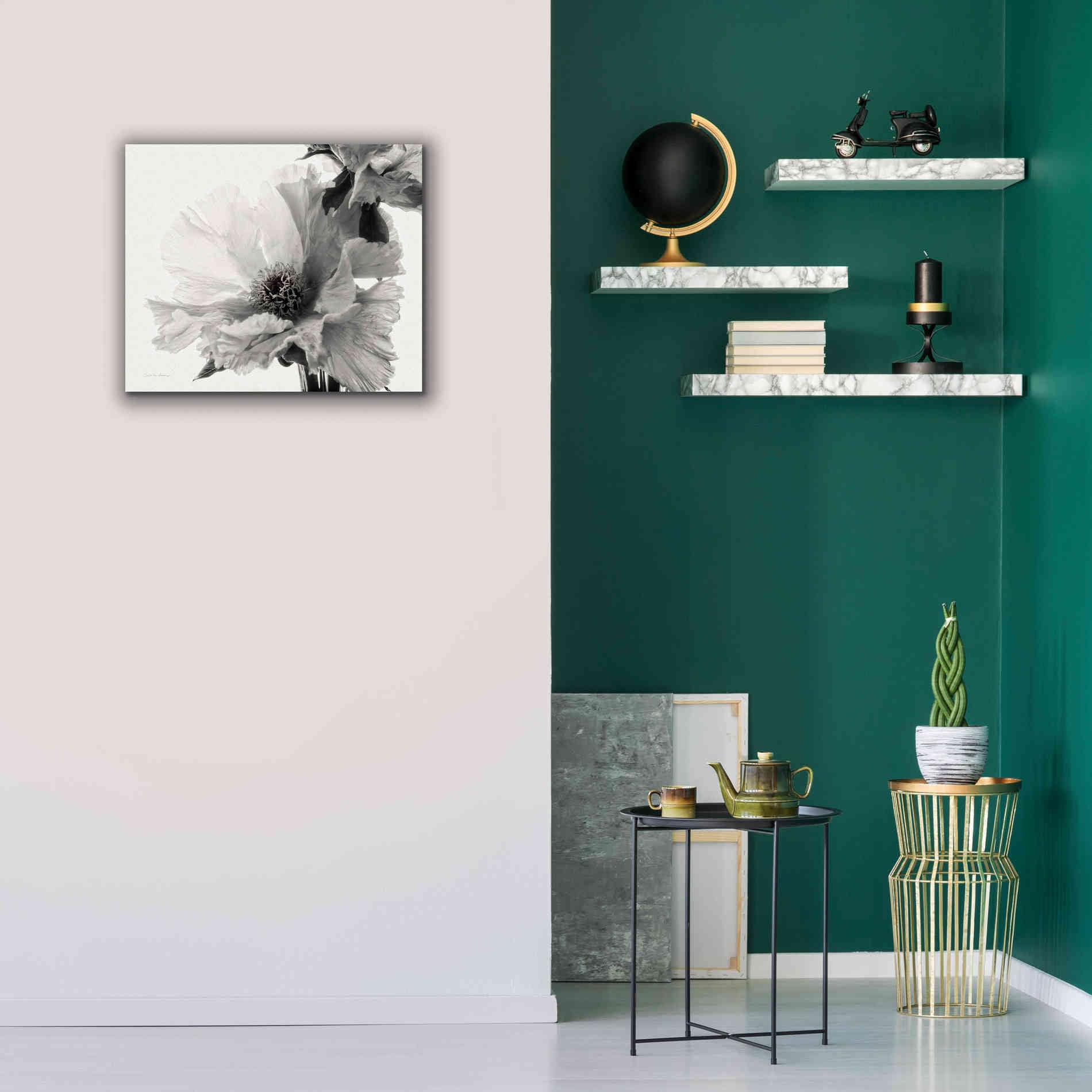 'Translucent Peony VBW' by Debra Van Swearingen, Canvas Wall Art,24 x 20