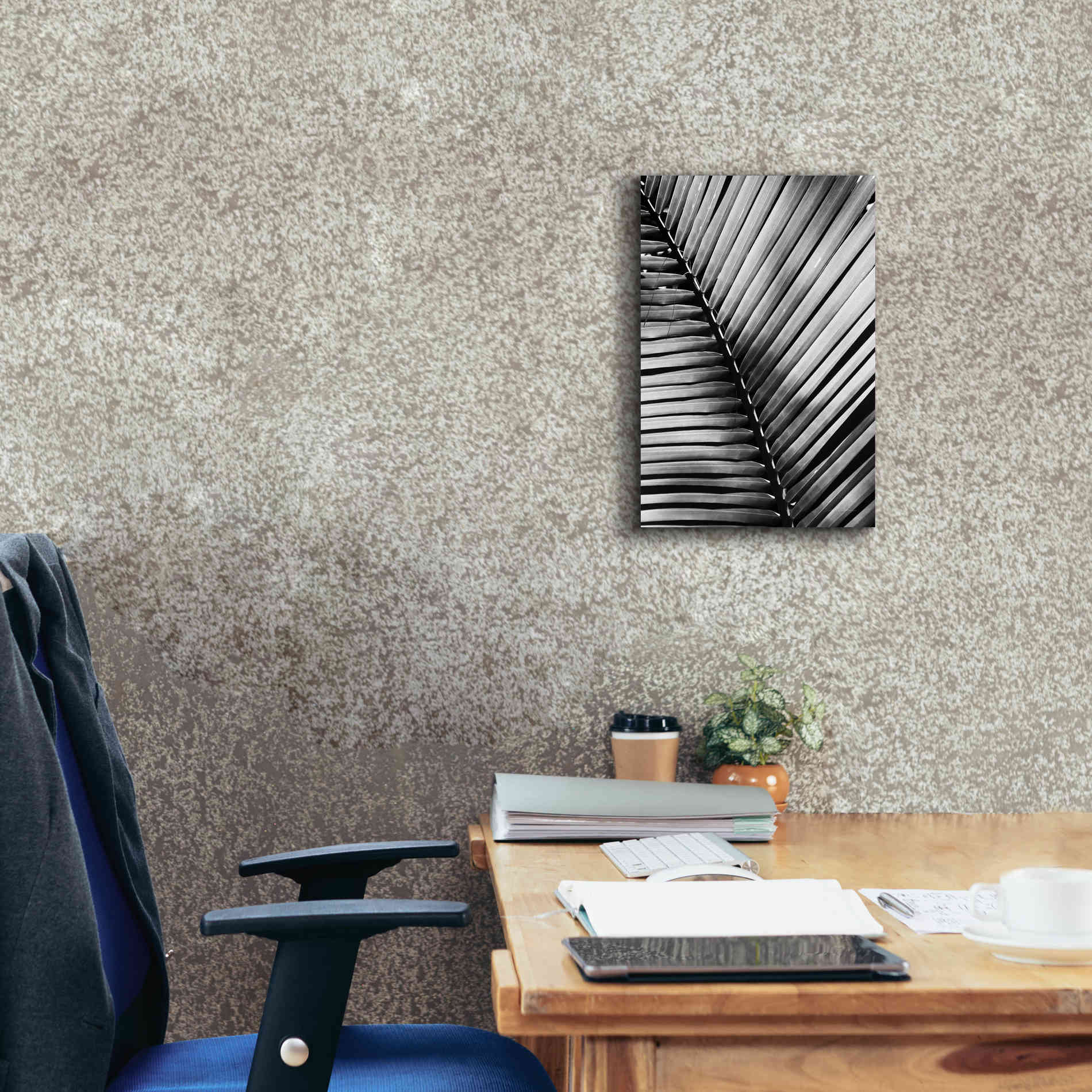 'Palm Frond I' by Debra Van Swearingen, Canvas Wall Art,12 x 18