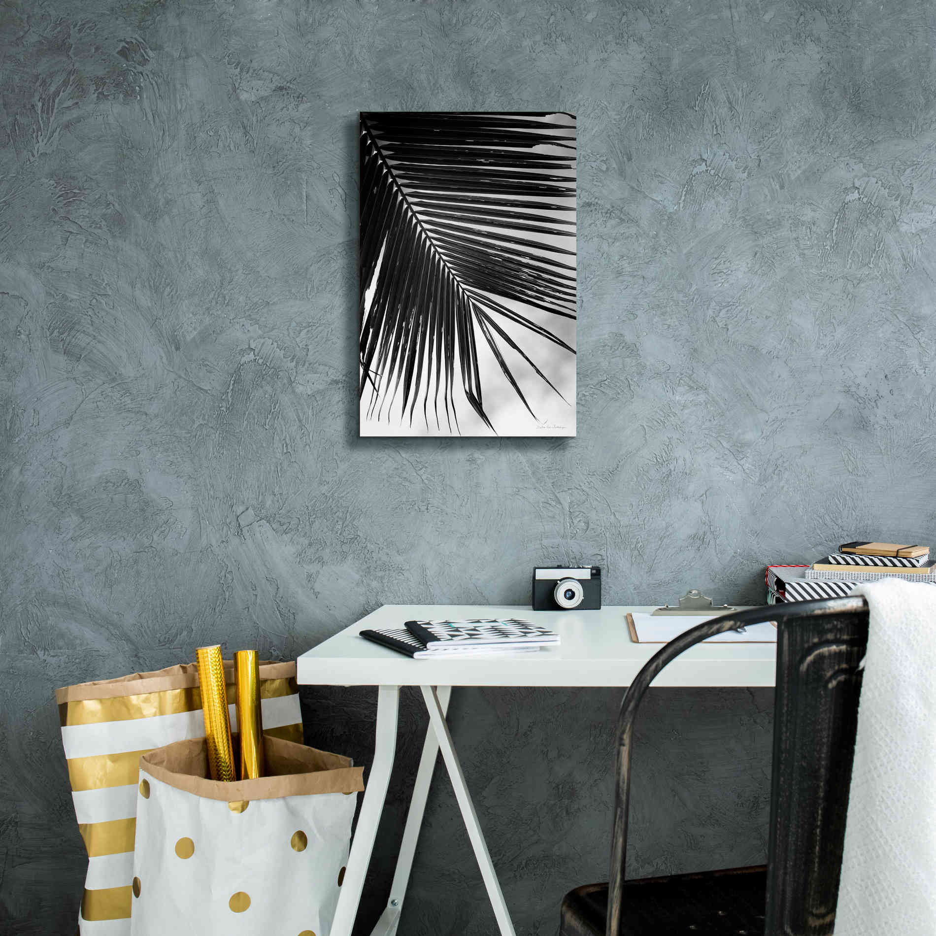 'Palm Frond II' by Debra Van Swearingen, Canvas Wall Art,12 x 18