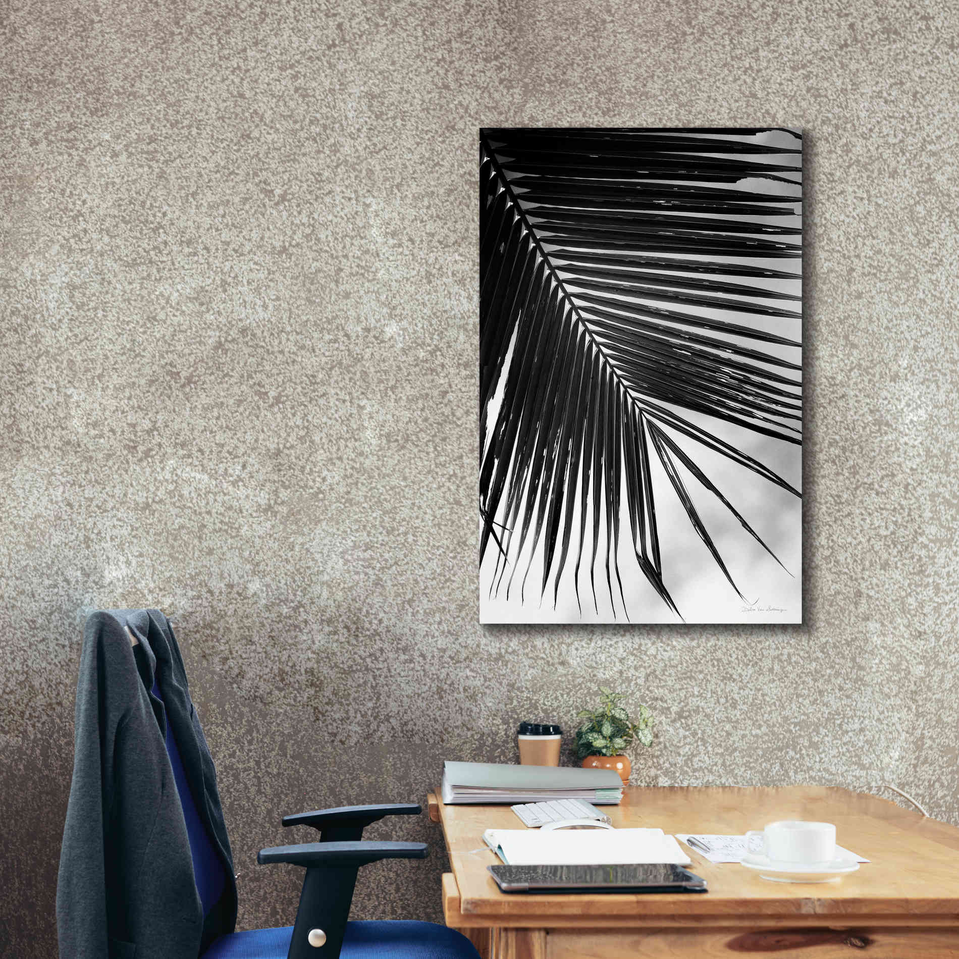 'Palm Frond II' by Debra Van Swearingen, Canvas Wall Art,26 x 40