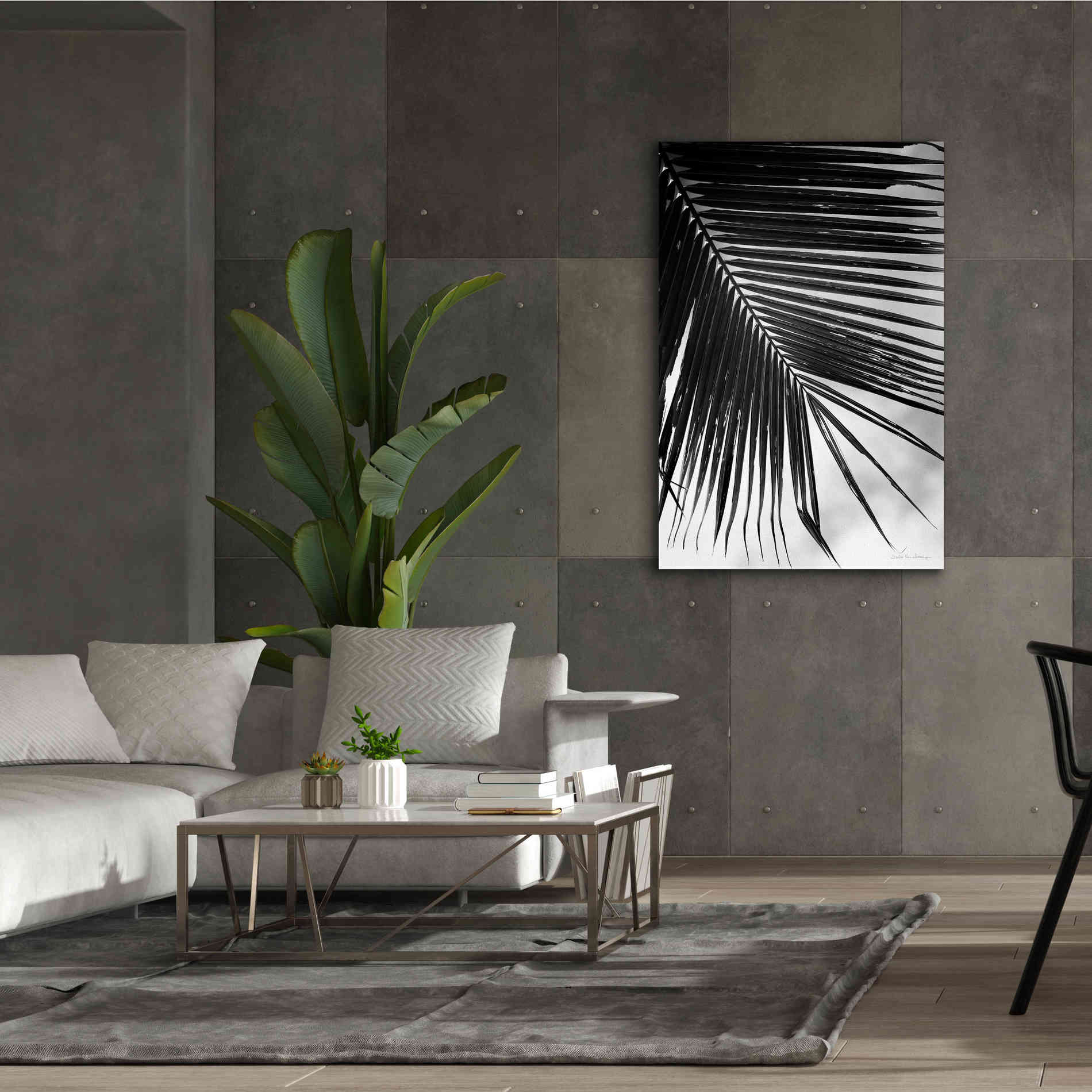 'Palm Frond II' by Debra Van Swearingen, Canvas Wall Art,40 x 60