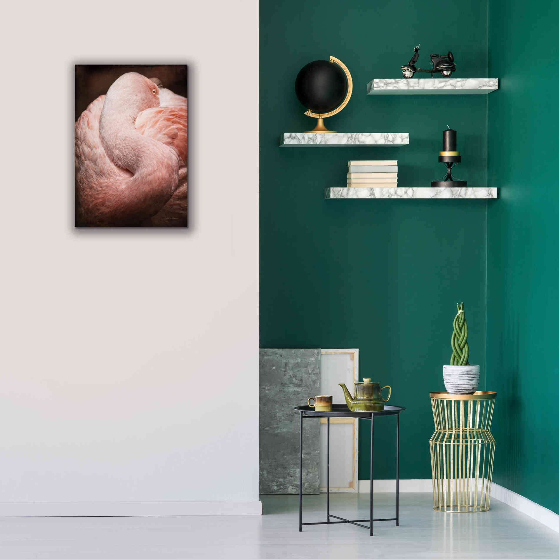 'Chilean Flamingo I' by Debra Van Swearingen, Canvas Wall Art,18 x 26