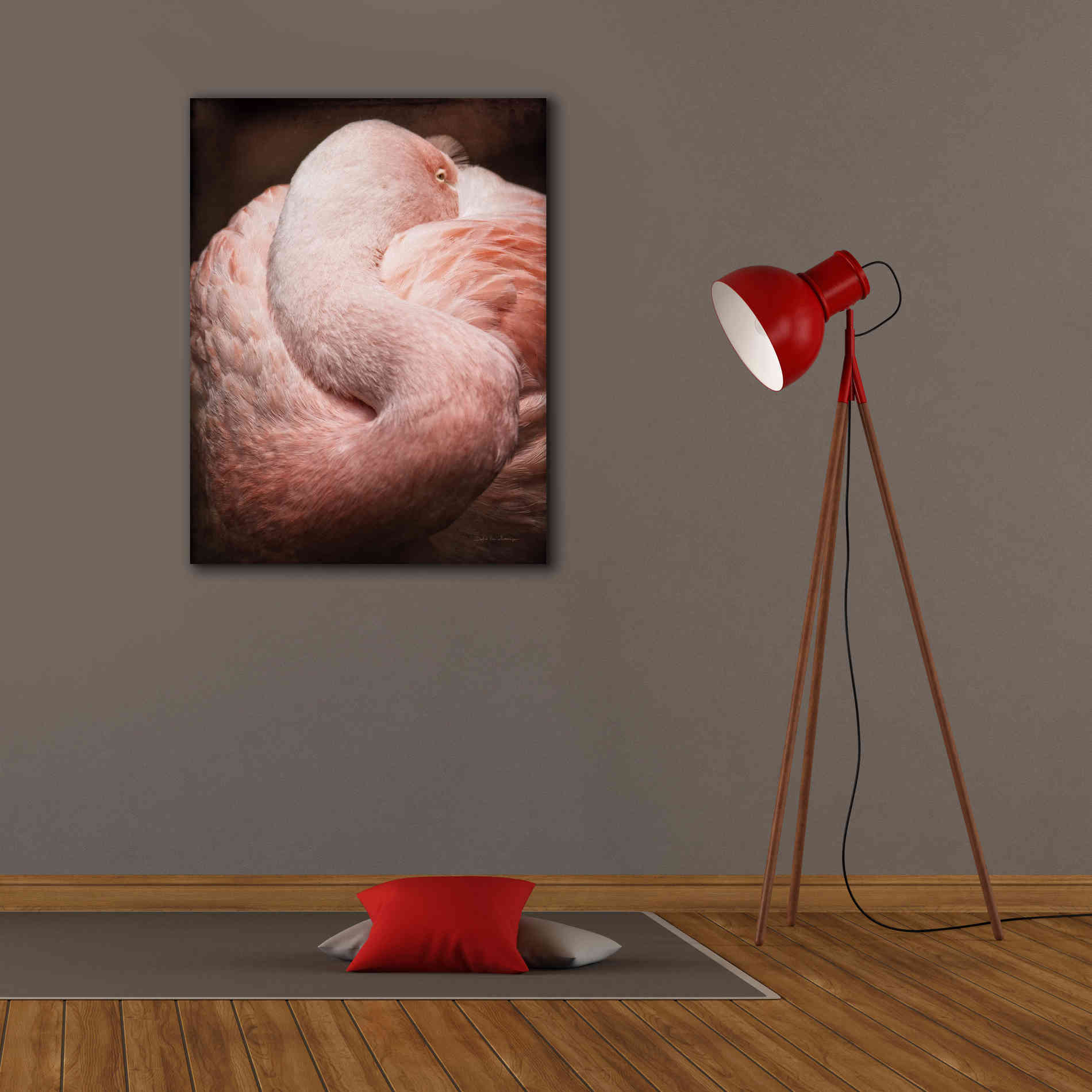 'Chilean Flamingo I' by Debra Van Swearingen, Canvas Wall Art,26 x 34