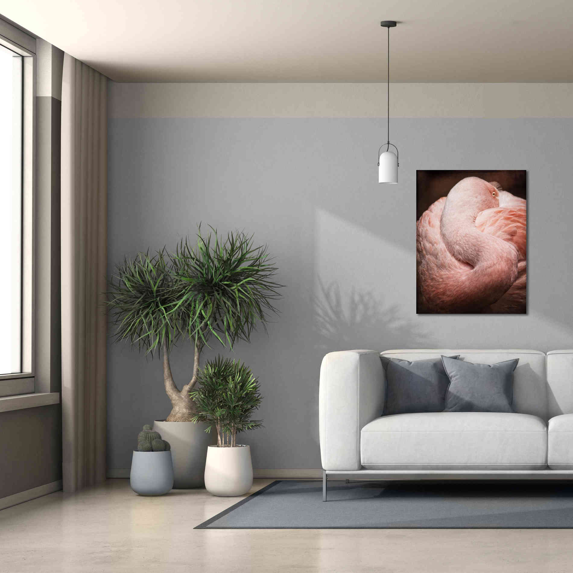 'Chilean Flamingo I' by Debra Van Swearingen, Canvas Wall Art,26 x 34