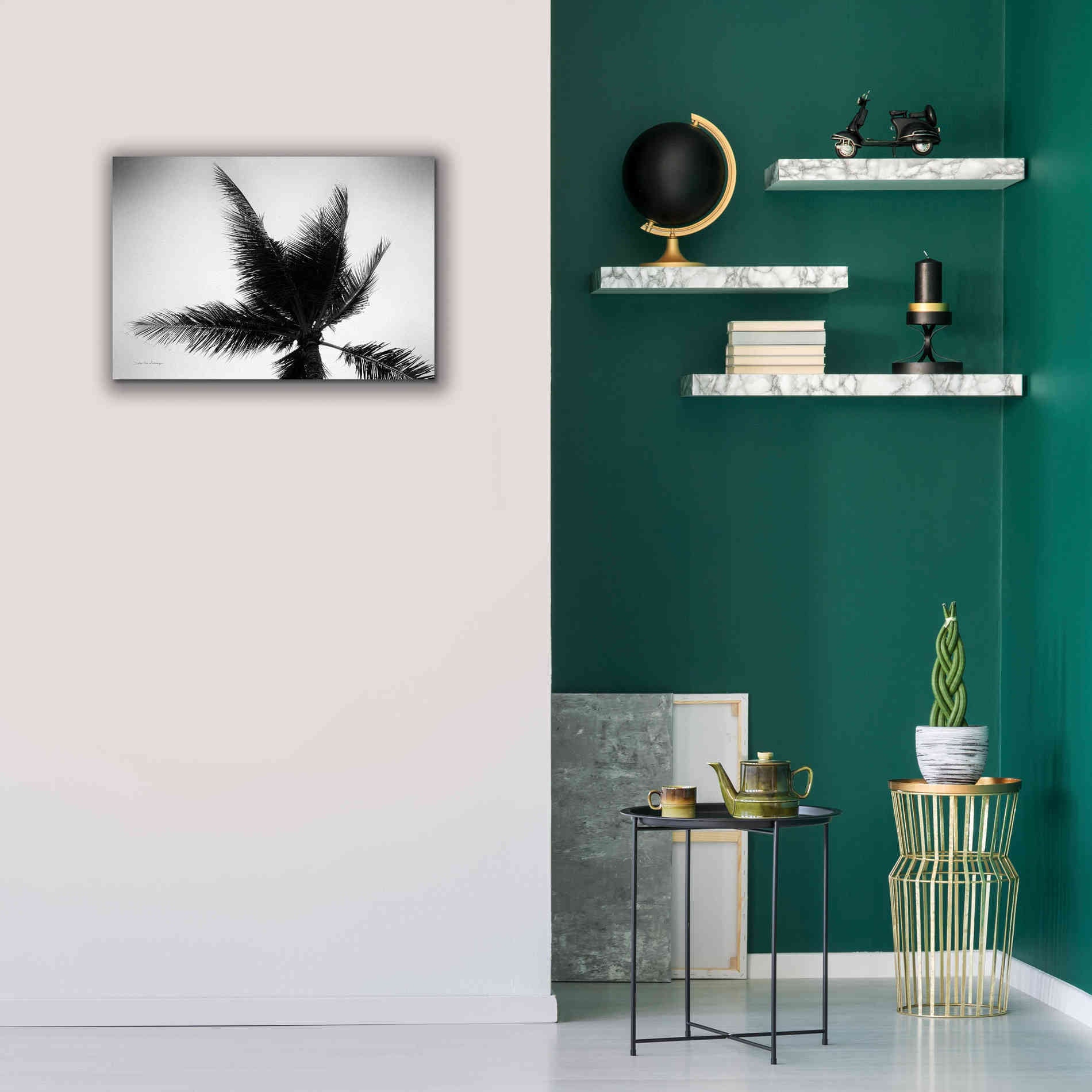 'Palm Tree Looking Up IV' by Debra Van Swearingen, Canvas Wall Art,26 x 18