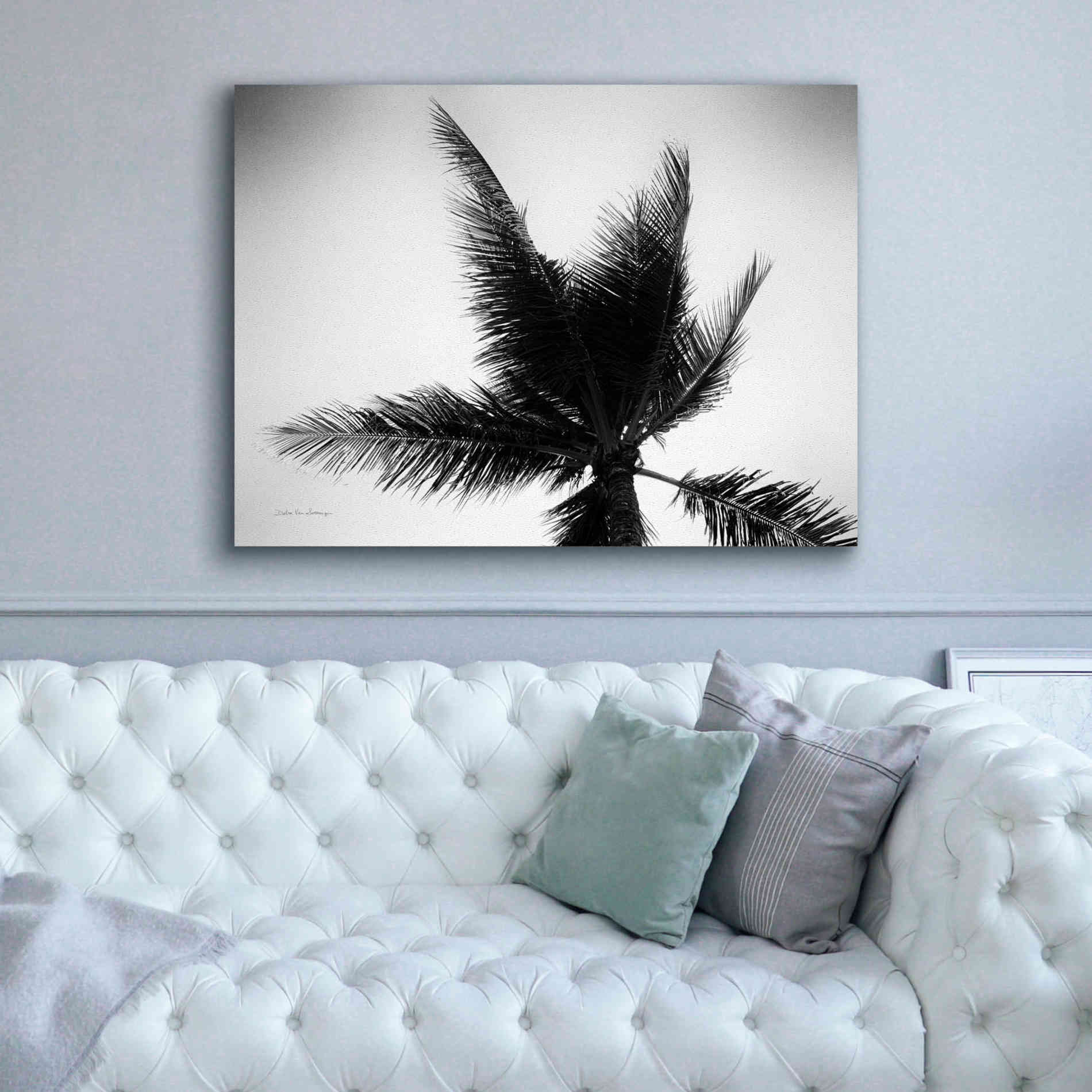 'Palm Tree Looking Up IV' by Debra Van Swearingen, Canvas Wall Art,54 x 40