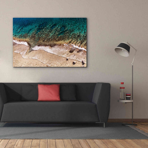 Image of 'Sand and Sea' by Debra Van Swearingen, Canvas Wall Art,60 x 40