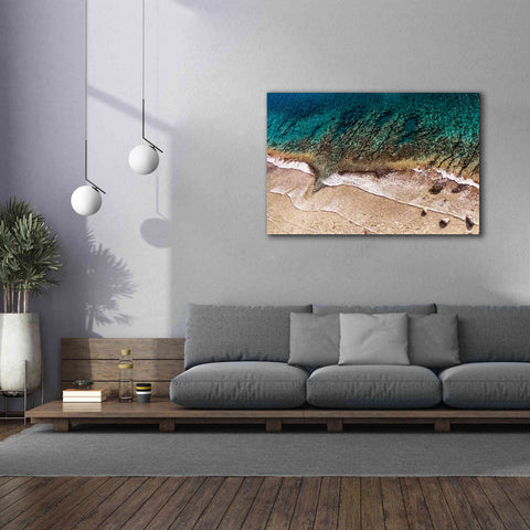 Image of 'Sand and Sea' by Debra Van Swearingen, Canvas Wall Art,60 x 40
