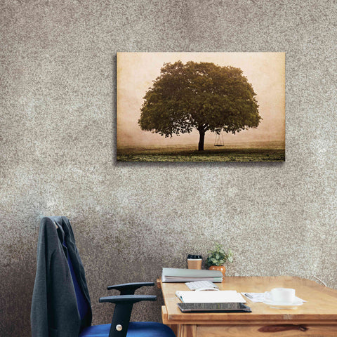 Image of 'The Hopeful Oak' by Debra Van Swearingen, Canvas Wall Art,40 x 26