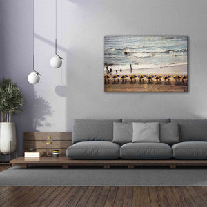 'A Day At The Beach' by Debra Van Swearingen, Canvas Wall Art,60 x 40