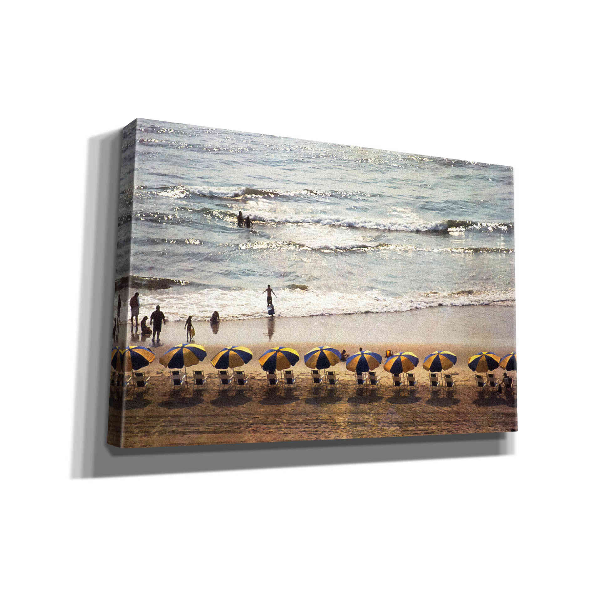 'A Day At The Beach' by Debra Van Swearingen, Canvas Wall Art,18x12x1.1x0,26x18x1.1x0,40x26x1.74x0,60x40x1.74x0