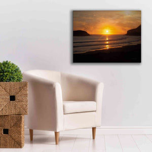 'Ocean Sunset' by Debra Van Swearingen, Canvas Wall Art,34 x 26