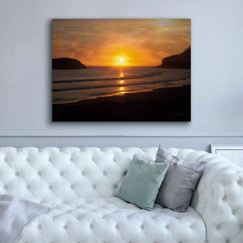 Image of 'Ocean Sunset' by Debra Van Swearingen, Canvas Wall Art,54 x 40