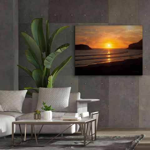 Image of 'Ocean Sunset' by Debra Van Swearingen, Canvas Wall Art,54 x 40