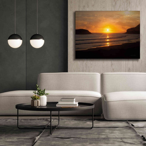 Image of 'Ocean Sunset' by Debra Van Swearingen, Canvas Wall Art,54 x 40