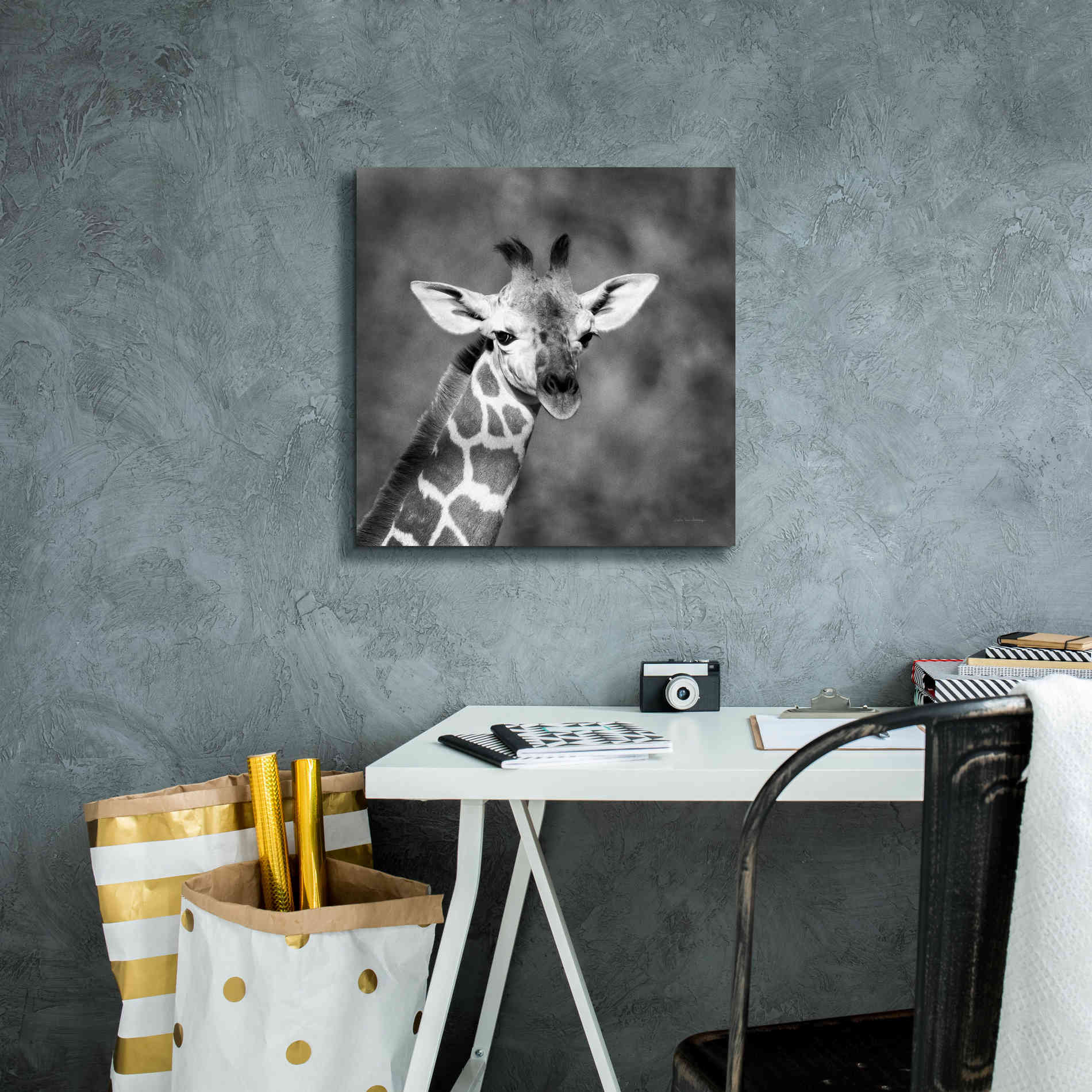 'Little Guy' by Debra Van Swearingen, Canvas Wall Art,18 x 18