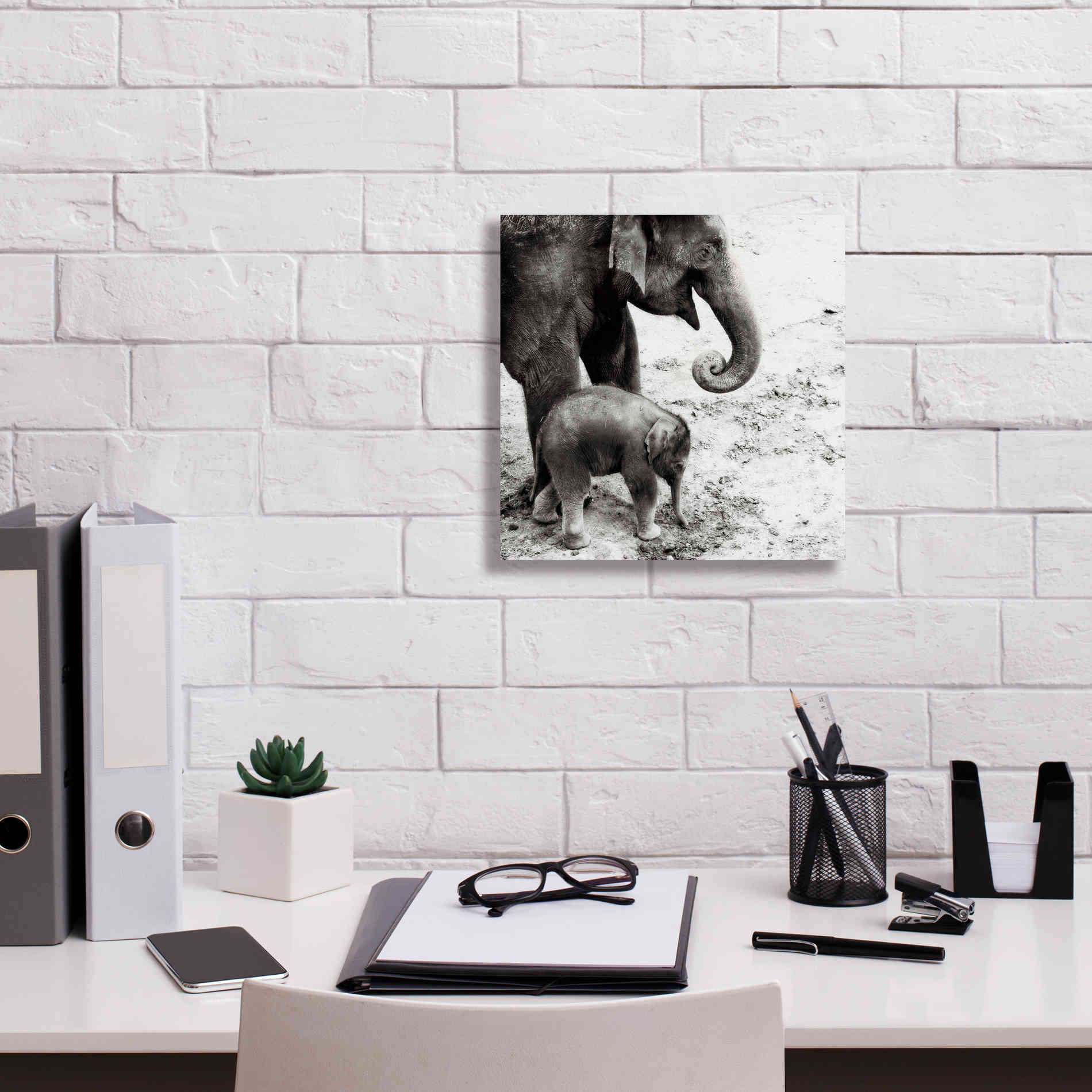 'Mother and Daughter' by Debra Van Swearingen, Canvas Wall Art,12 x 12