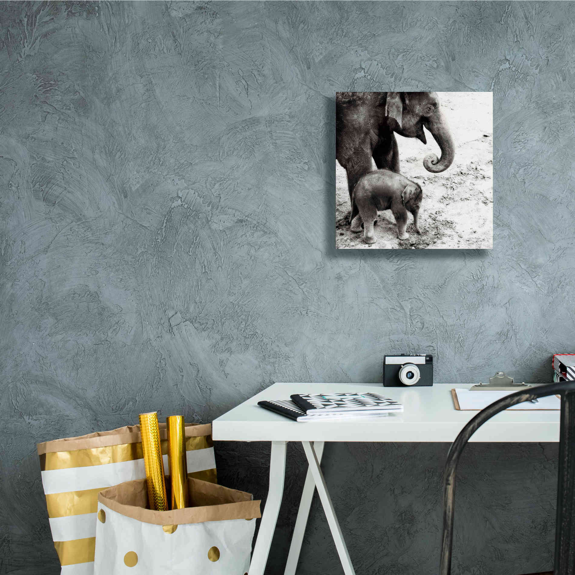 'Mother and Daughter' by Debra Van Swearingen, Canvas Wall Art,12 x 12