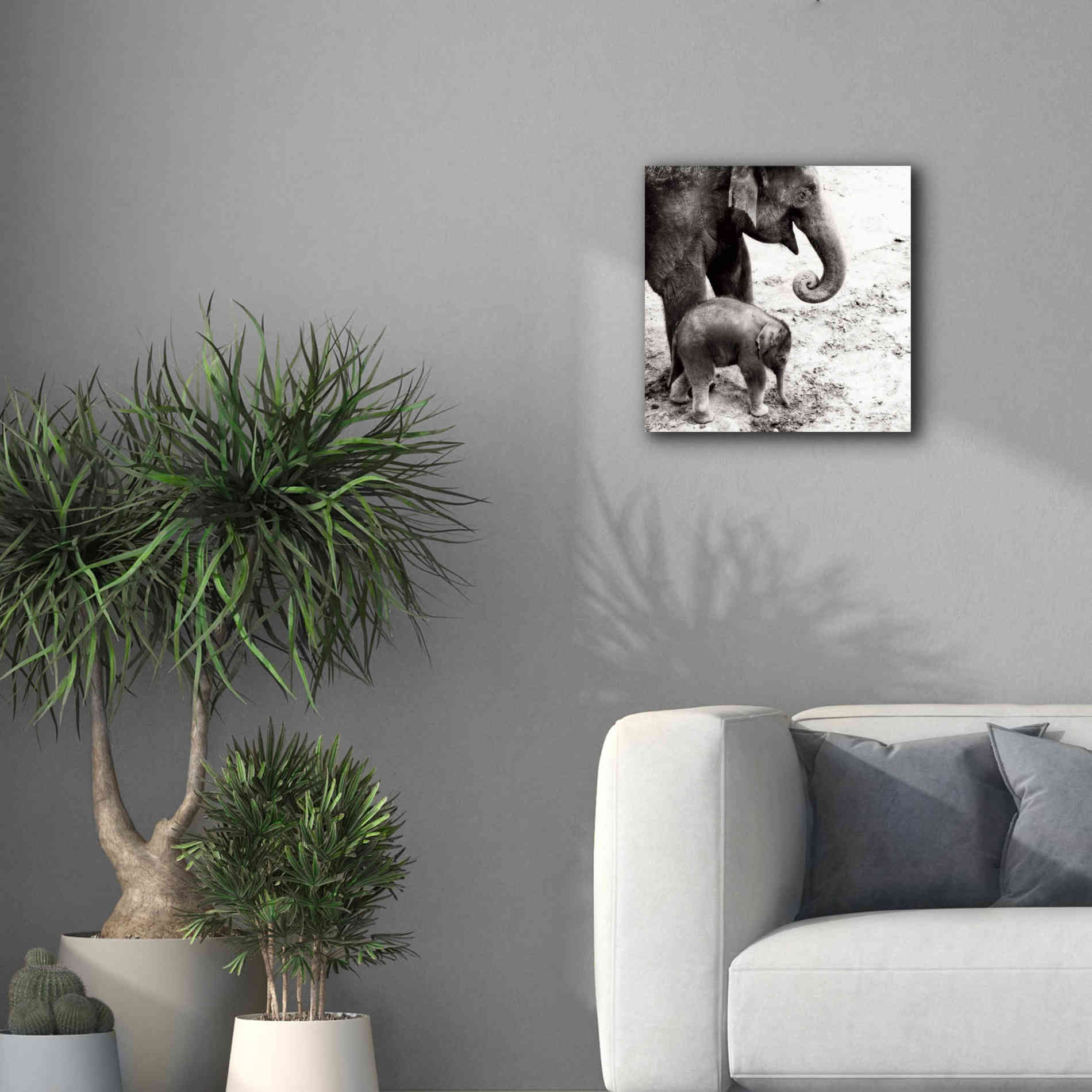 'Mother and Daughter' by Debra Van Swearingen, Canvas Wall Art,18 x 18