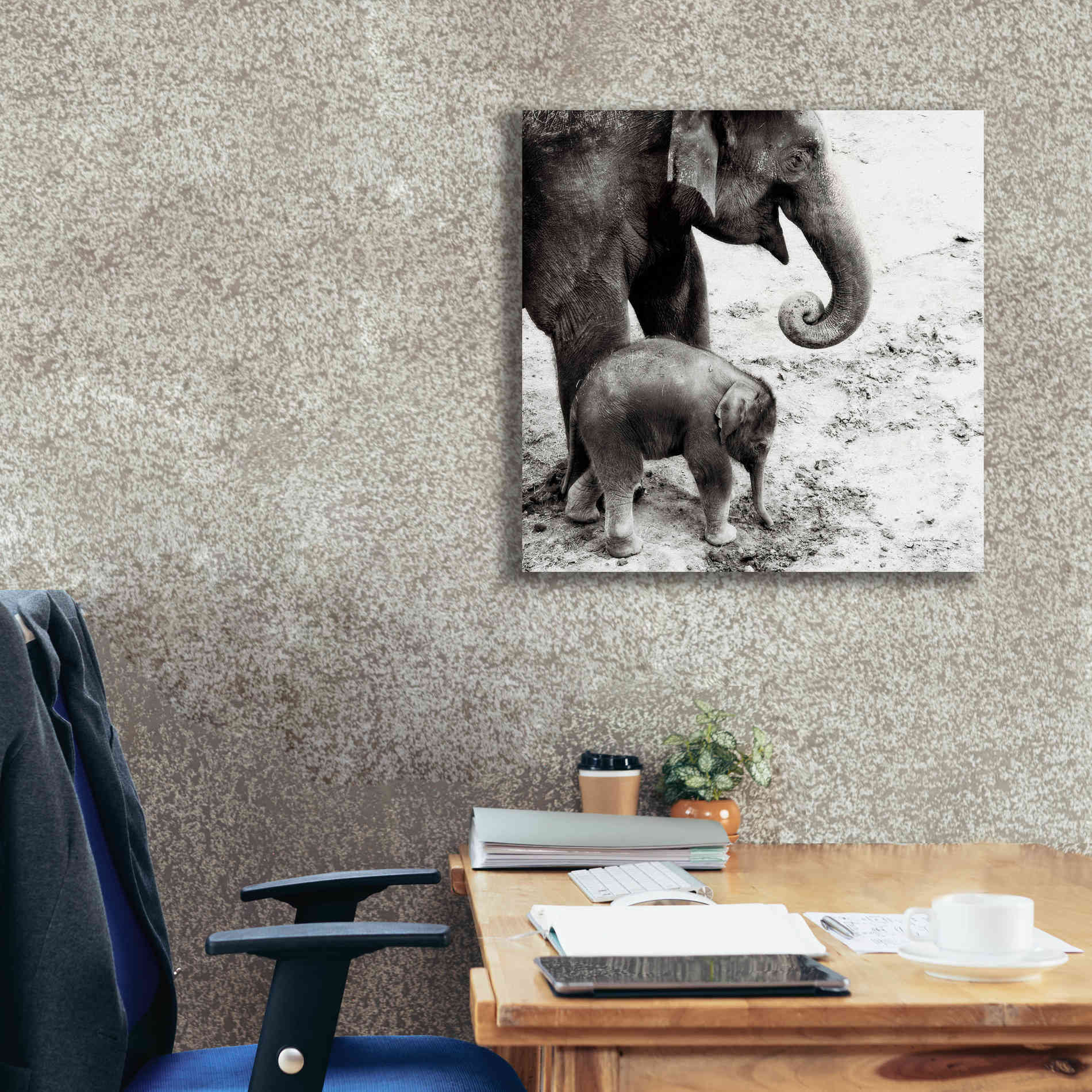 'Mother and Daughter' by Debra Van Swearingen, Canvas Wall Art,26 x 26