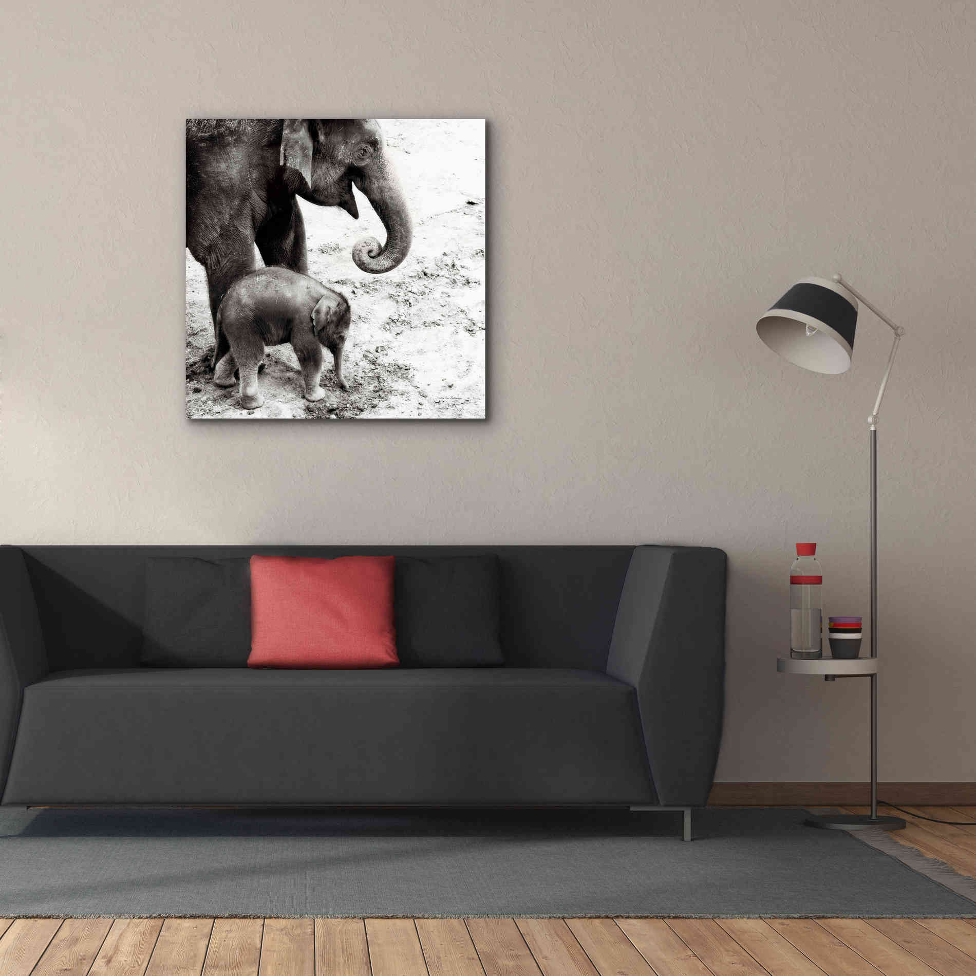 'Mother and Daughter' by Debra Van Swearingen, Canvas Wall Art,37 x 37