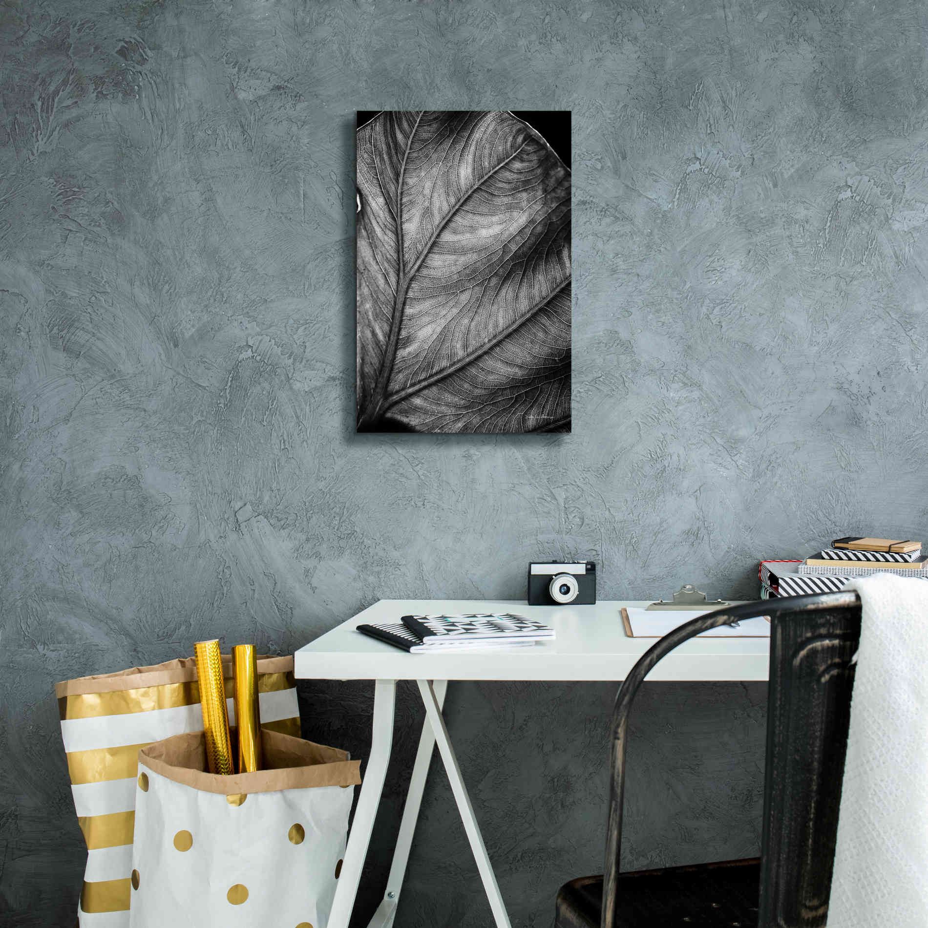 'Elephant Ear II' by Debra Van Swearingen, Canvas Wall Art,12 x 18