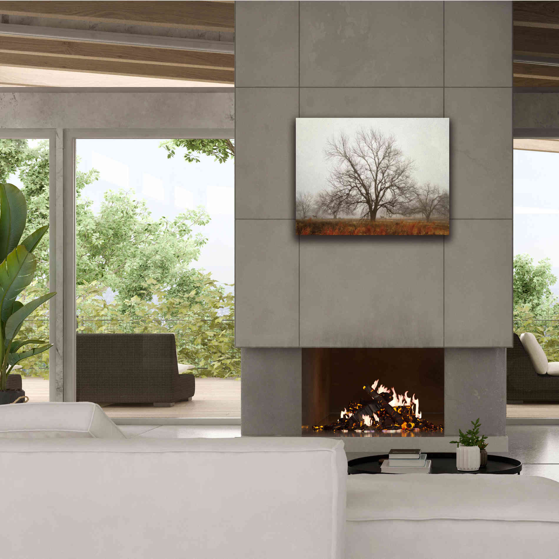 'Morning Calm I' by Debra Van Swearingen, Canvas Wall Art,34 x 26