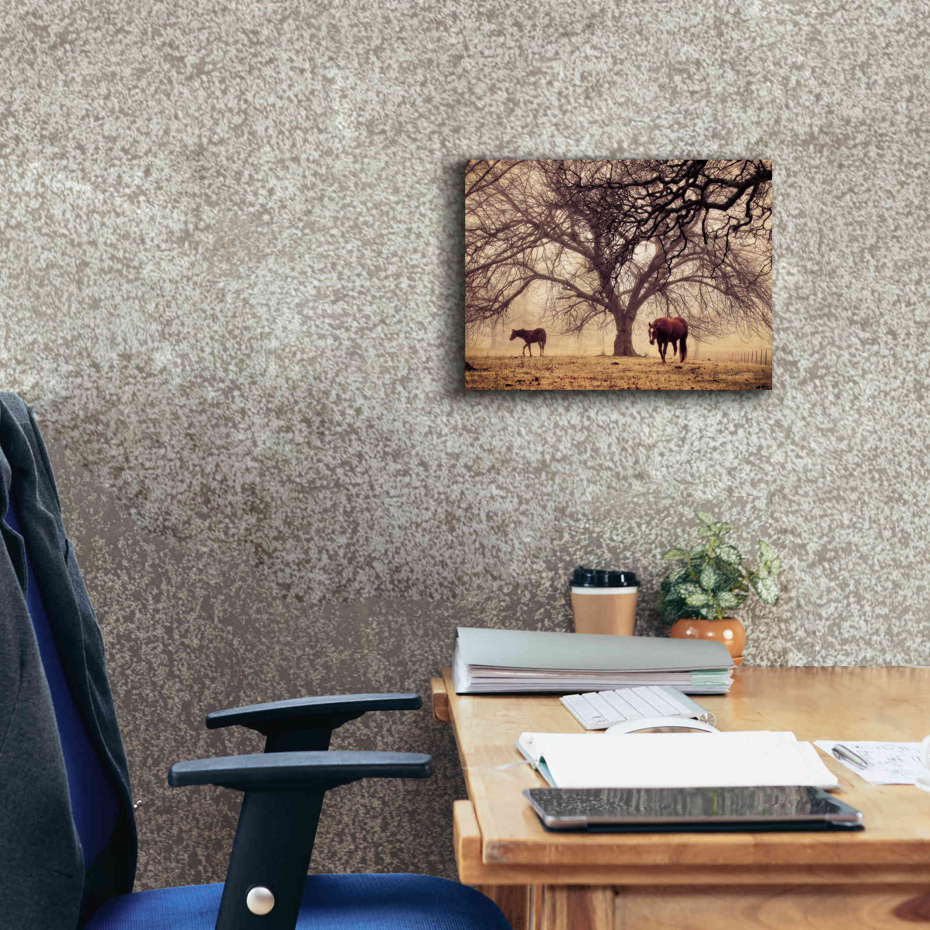 'Morning Calm II' by Debra Van Swearingen, Canvas Wall Art,16 x 12