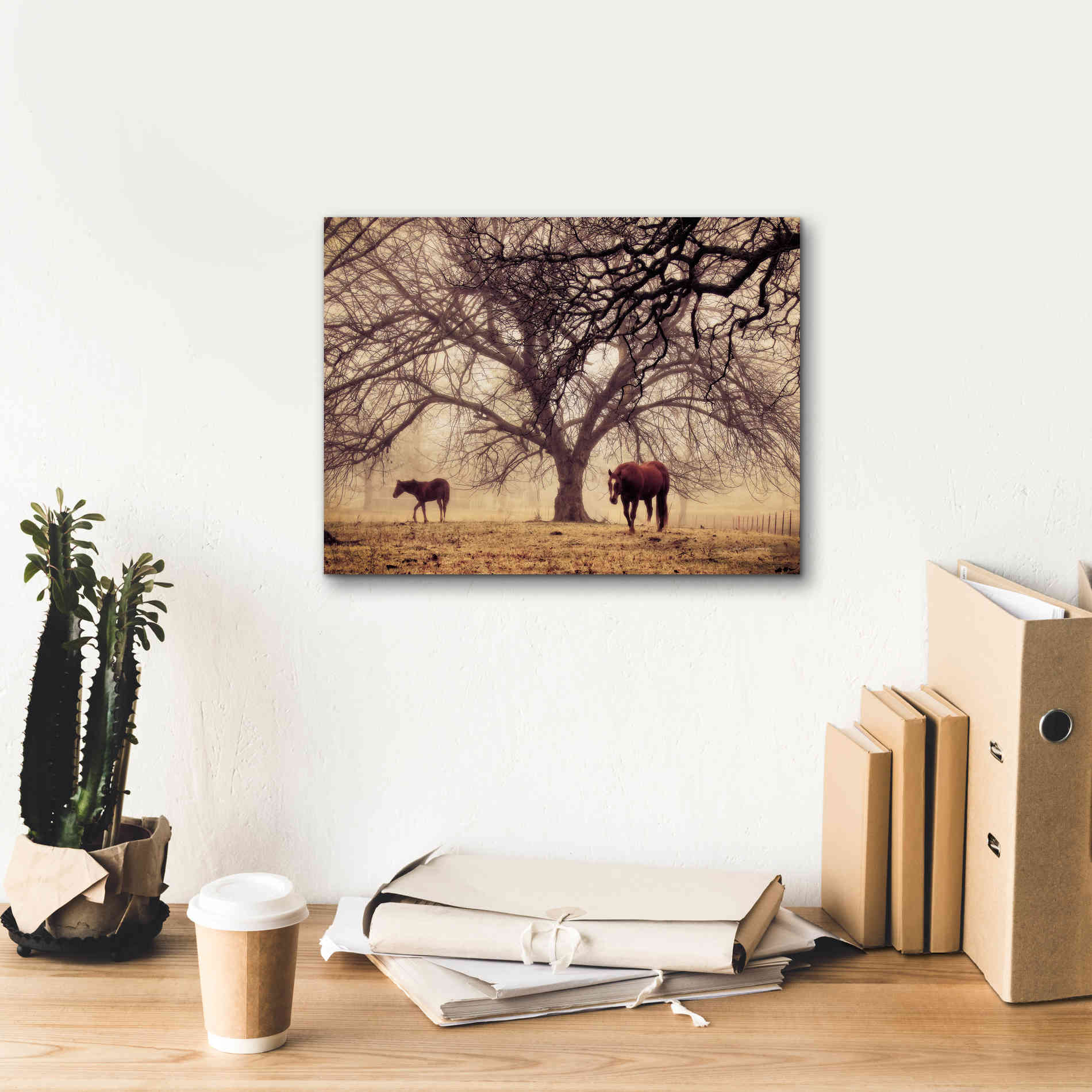 'Morning Calm II' by Debra Van Swearingen, Canvas Wall Art,16 x 12