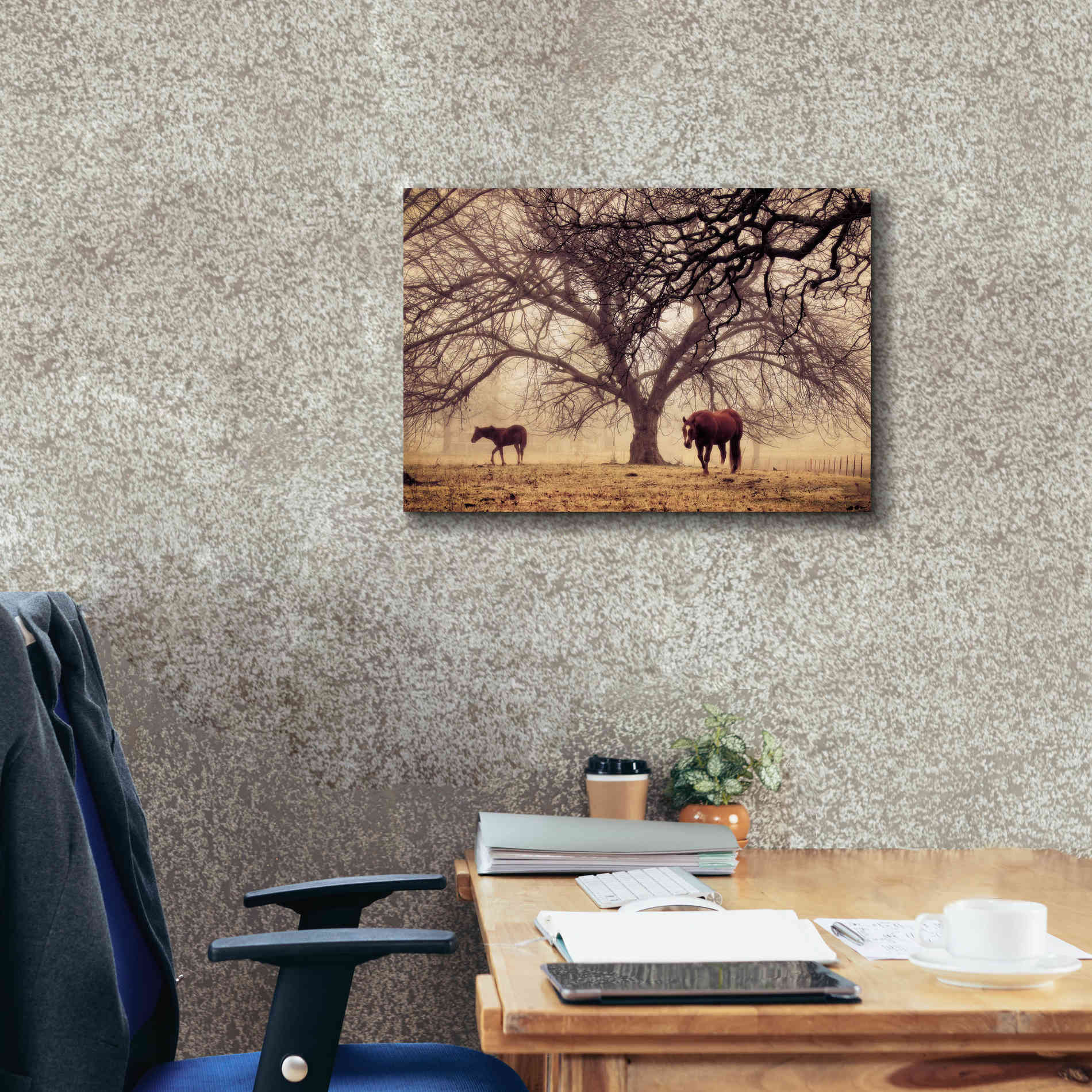 'Morning Calm II' by Debra Van Swearingen, Canvas Wall Art,26 x 18