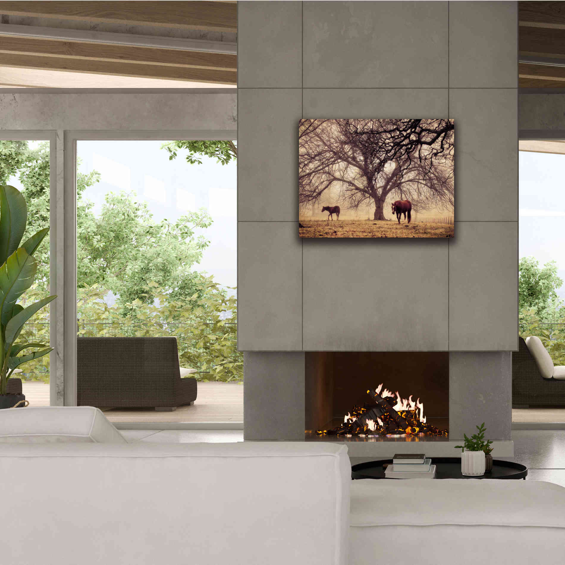 'Morning Calm II' by Debra Van Swearingen, Canvas Wall Art,34 x 26