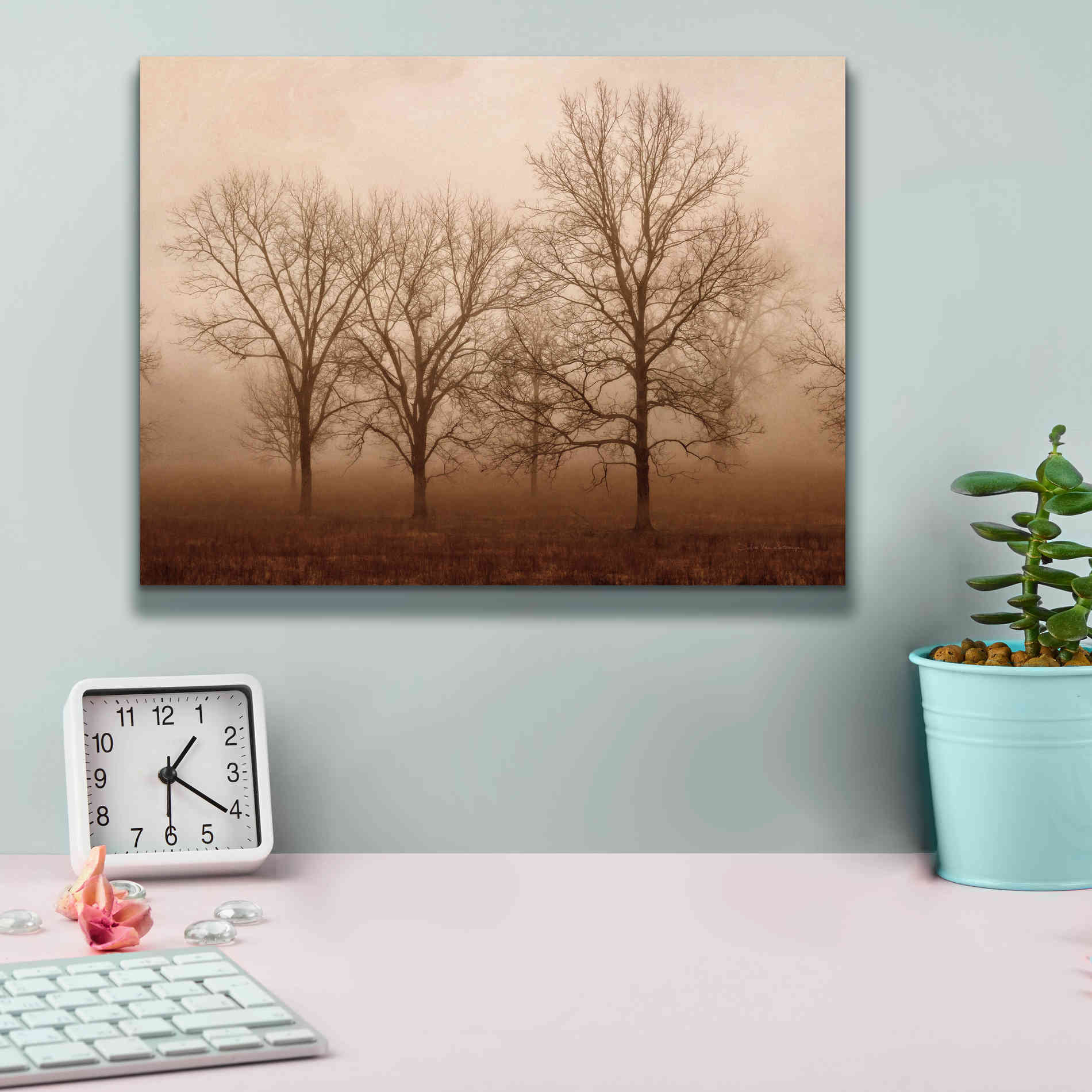 'Morning Calm III' by Debra Van Swearingen, Canvas Wall Art,16 x 12