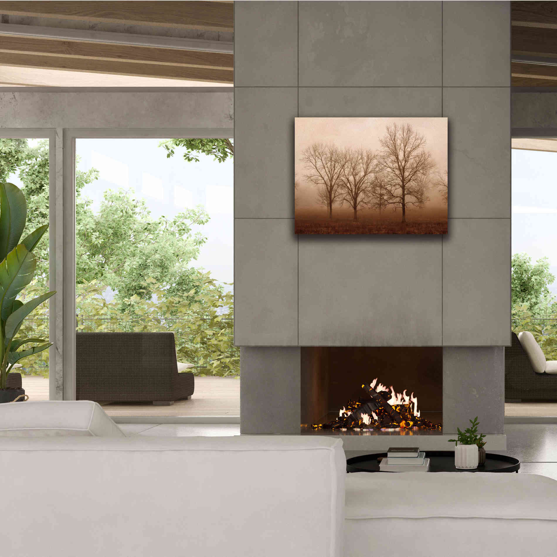 'Morning Calm III' by Debra Van Swearingen, Canvas Wall Art,34 x 26