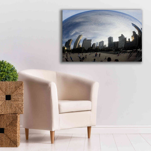 Image of 'The Bean Chicago' by Debra Van Swearingen, Canvas Wall Art,40 x 26