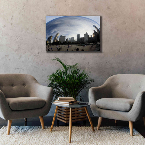 Image of 'The Bean Chicago' by Debra Van Swearingen, Canvas Wall Art,40 x 26