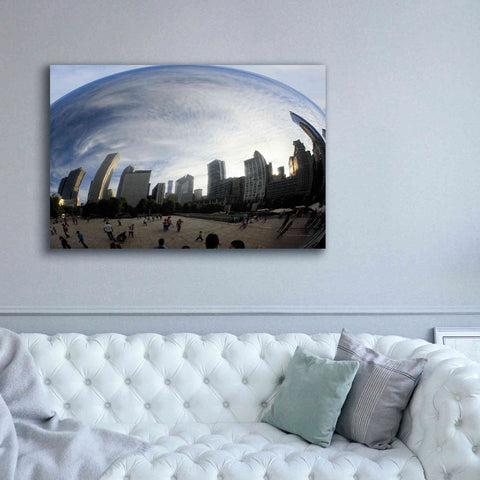 Image of 'The Bean Chicago' by Debra Van Swearingen, Canvas Wall Art,60 x 40